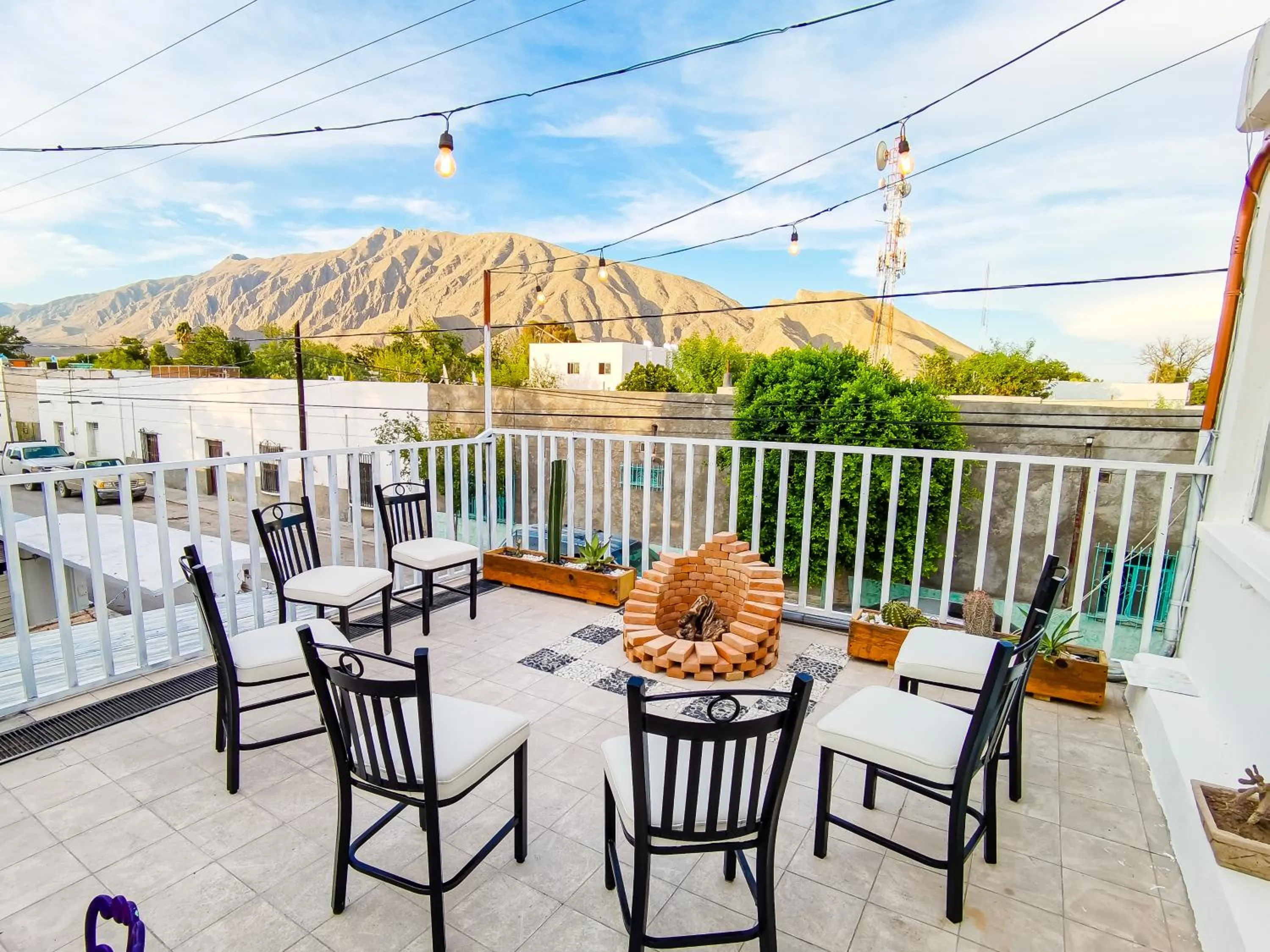 Patio in Hotel Casa los Abuelos