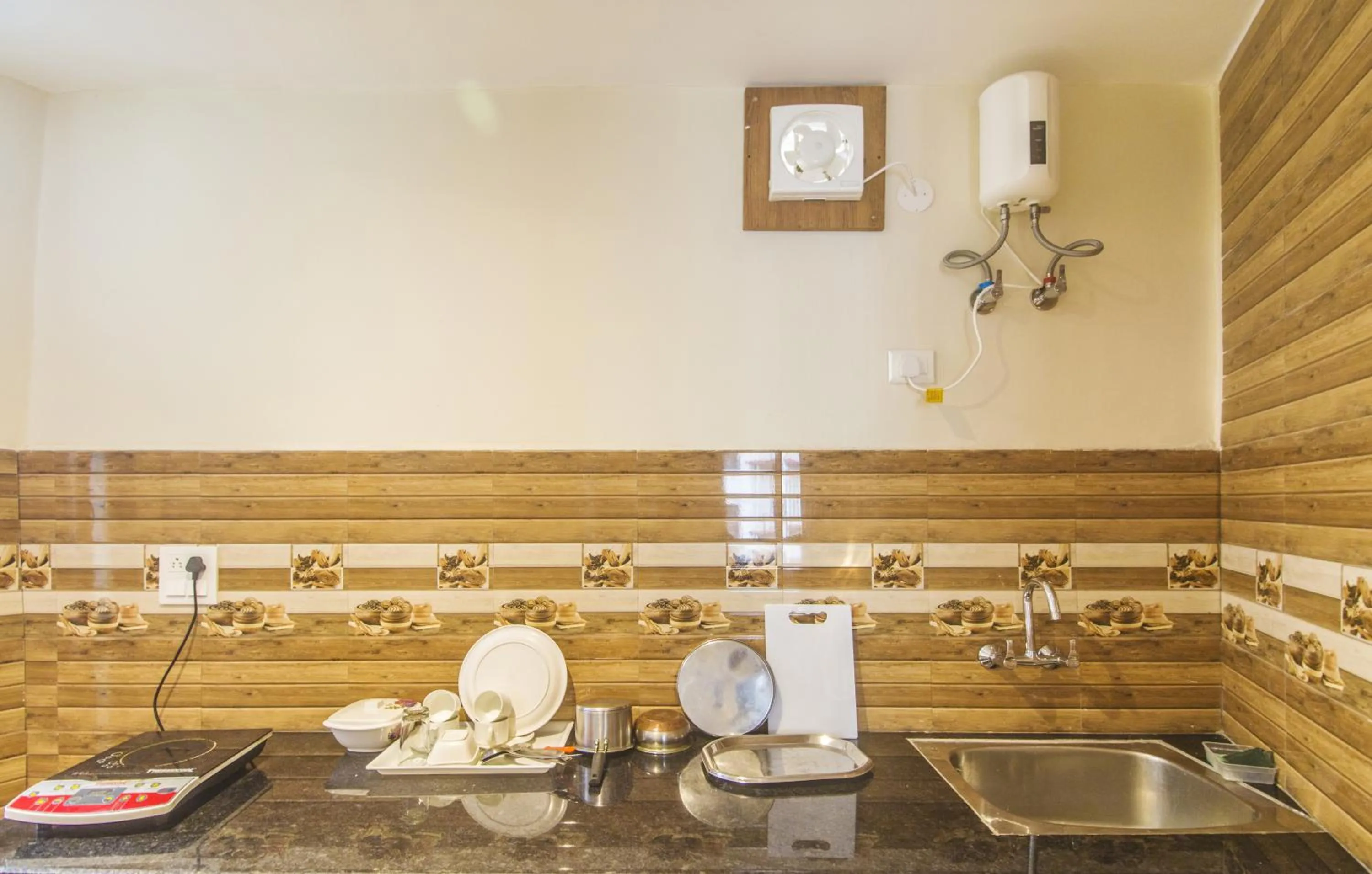 kitchen in WOW STAYZ2 Hotel The Lodge