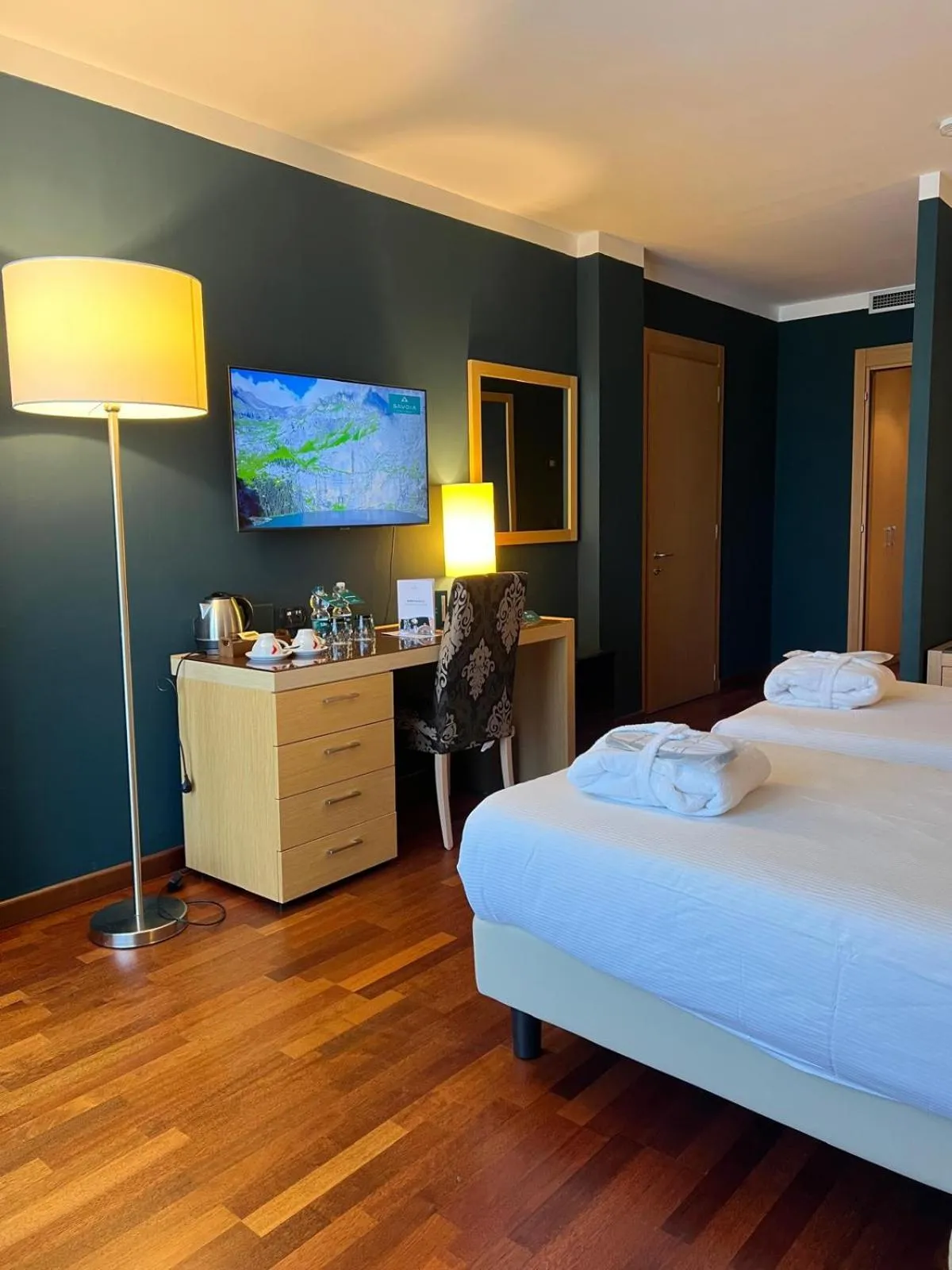 Bed in Savoia Resort