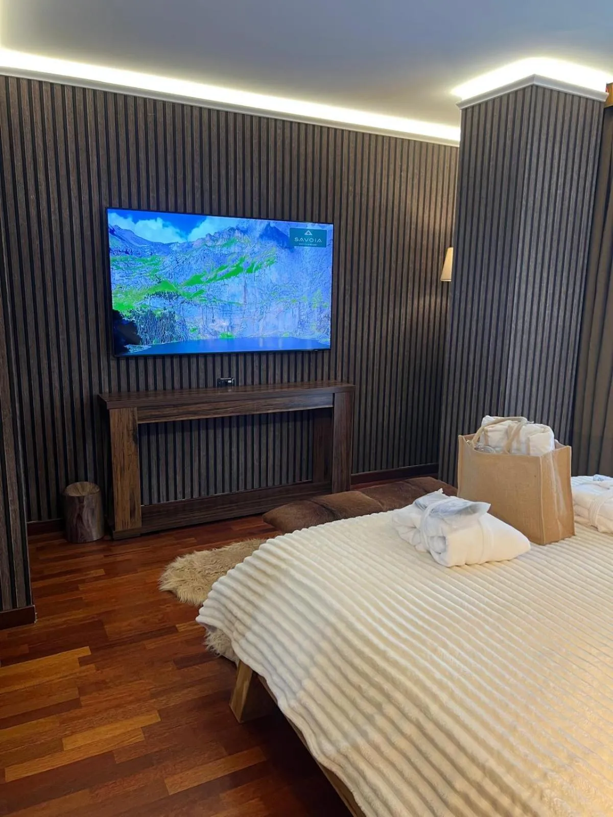 Bed in Savoia Resort