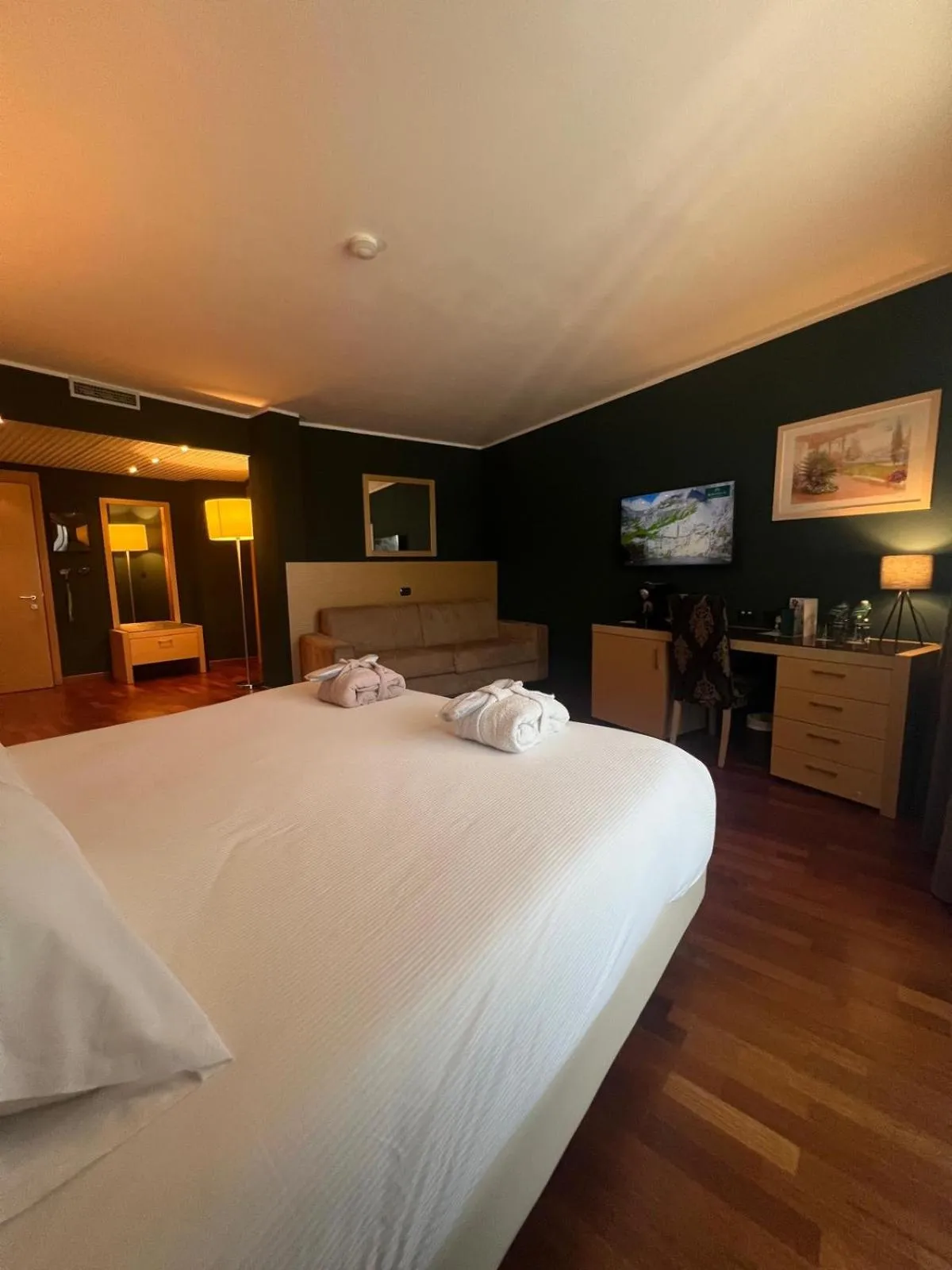 Bed in Savoia Resort