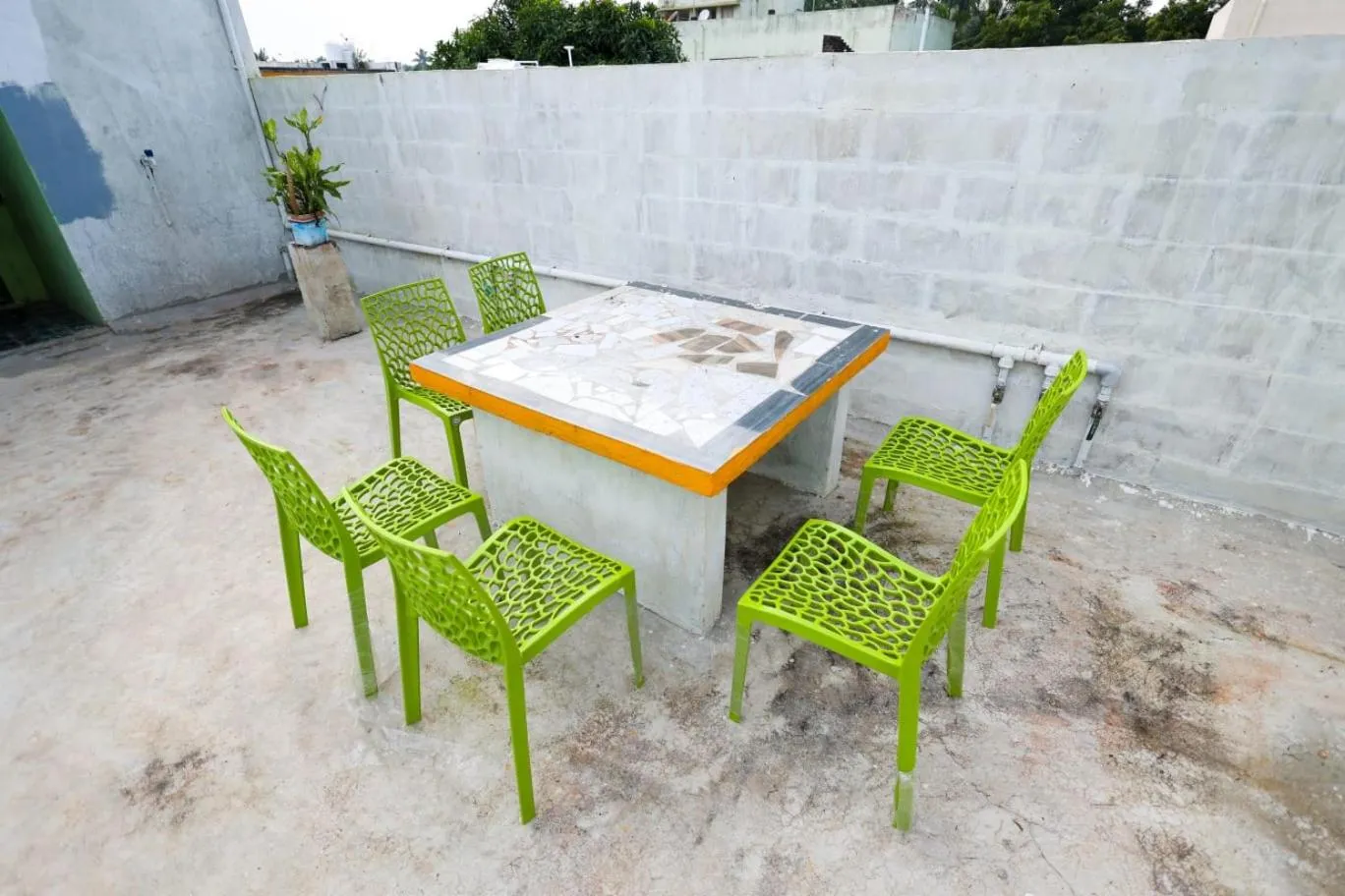 Dining area in PVR Guest House
