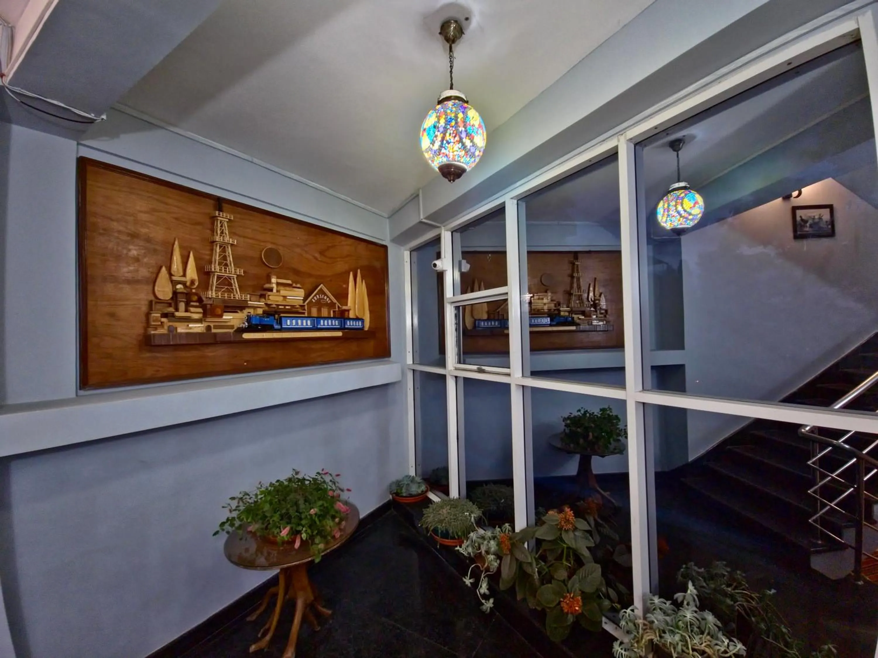 Decorative detail in Mount Bashera Boutique Hotel