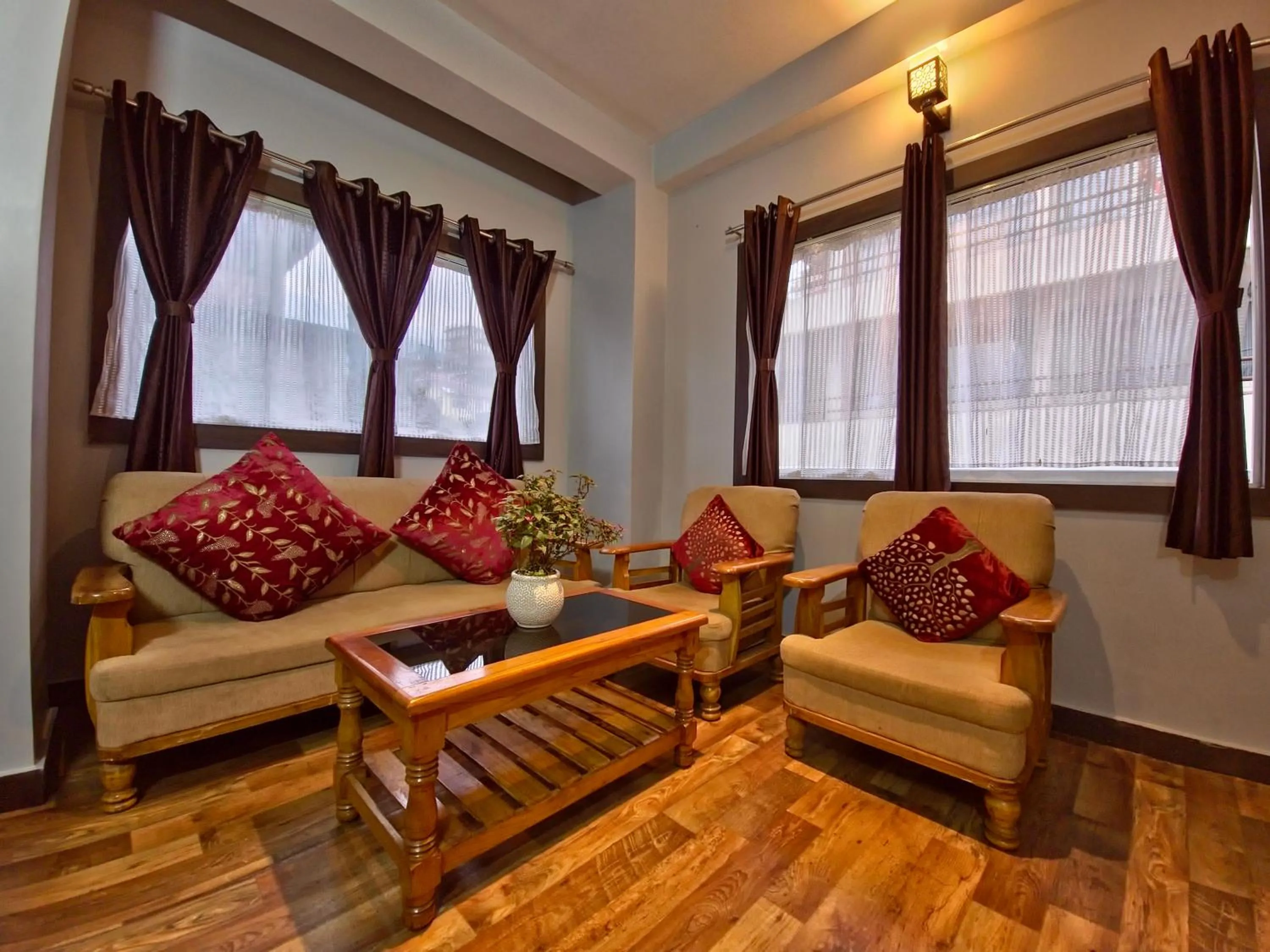 Living room in Mount Bashera Boutique Hotel