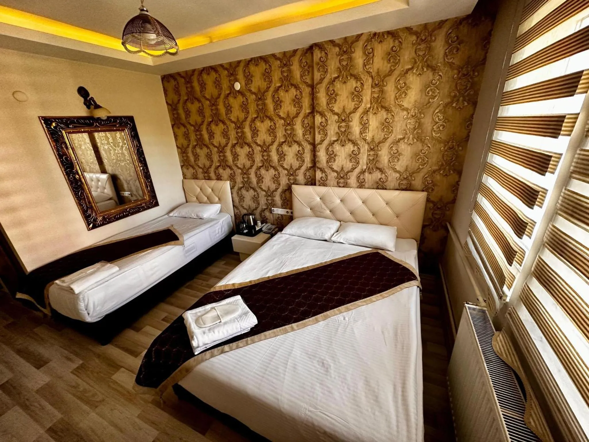 Bed in Hotel seven park