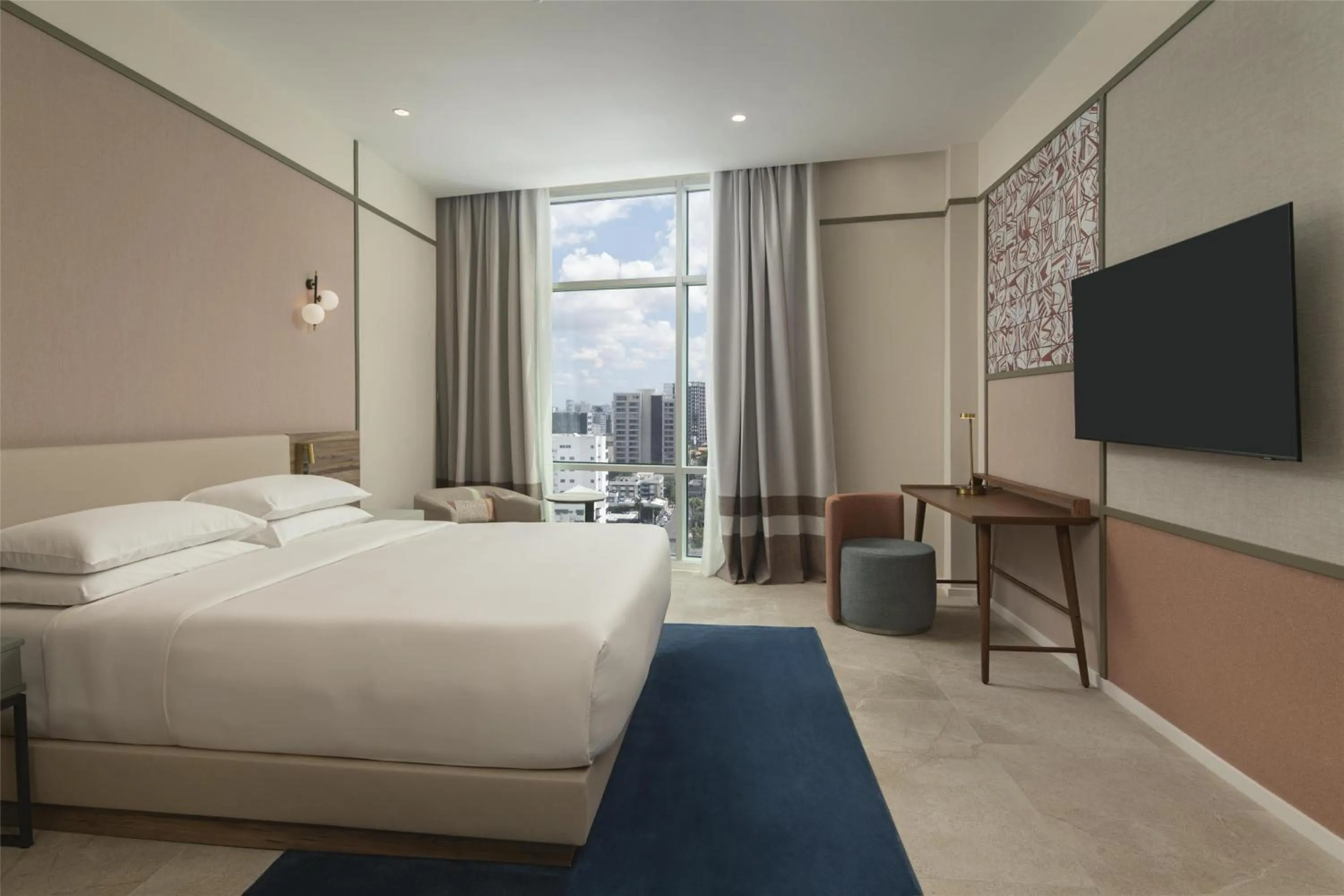 Photo of the whole room, Bed in Hyatt Centric Santo Domingo