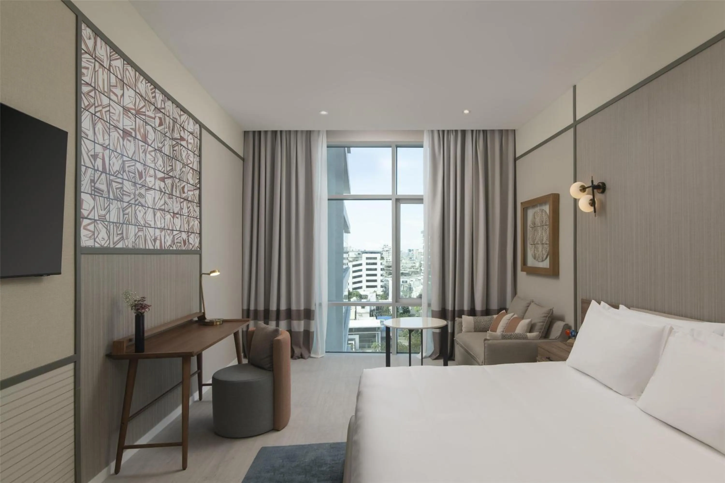 Bedroom, Bed in Hyatt Centric Santo Domingo