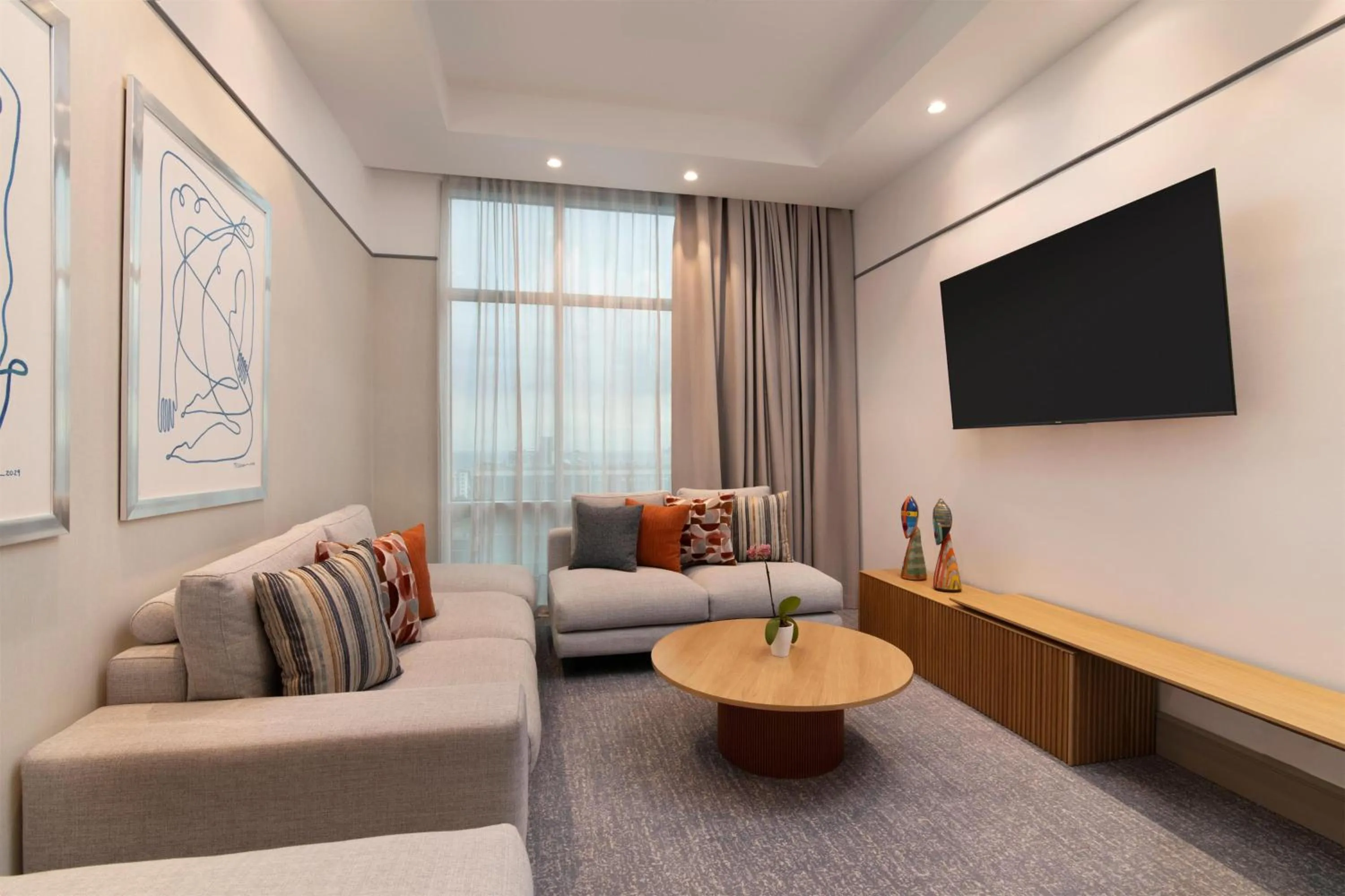 Photo of the whole room in Hyatt Centric Santo Domingo