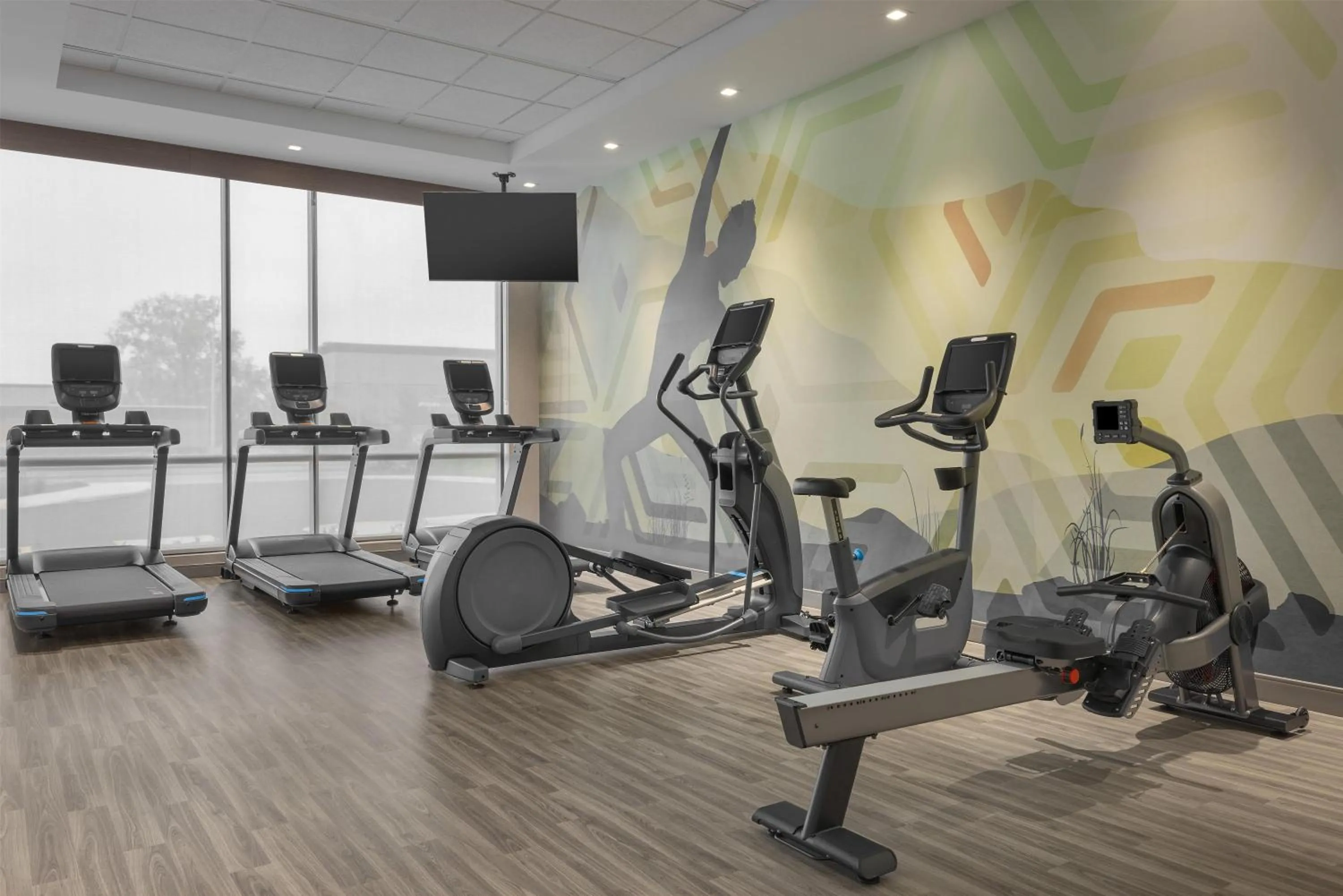 Fitness centre/facilities in Hyatt Place Windsor