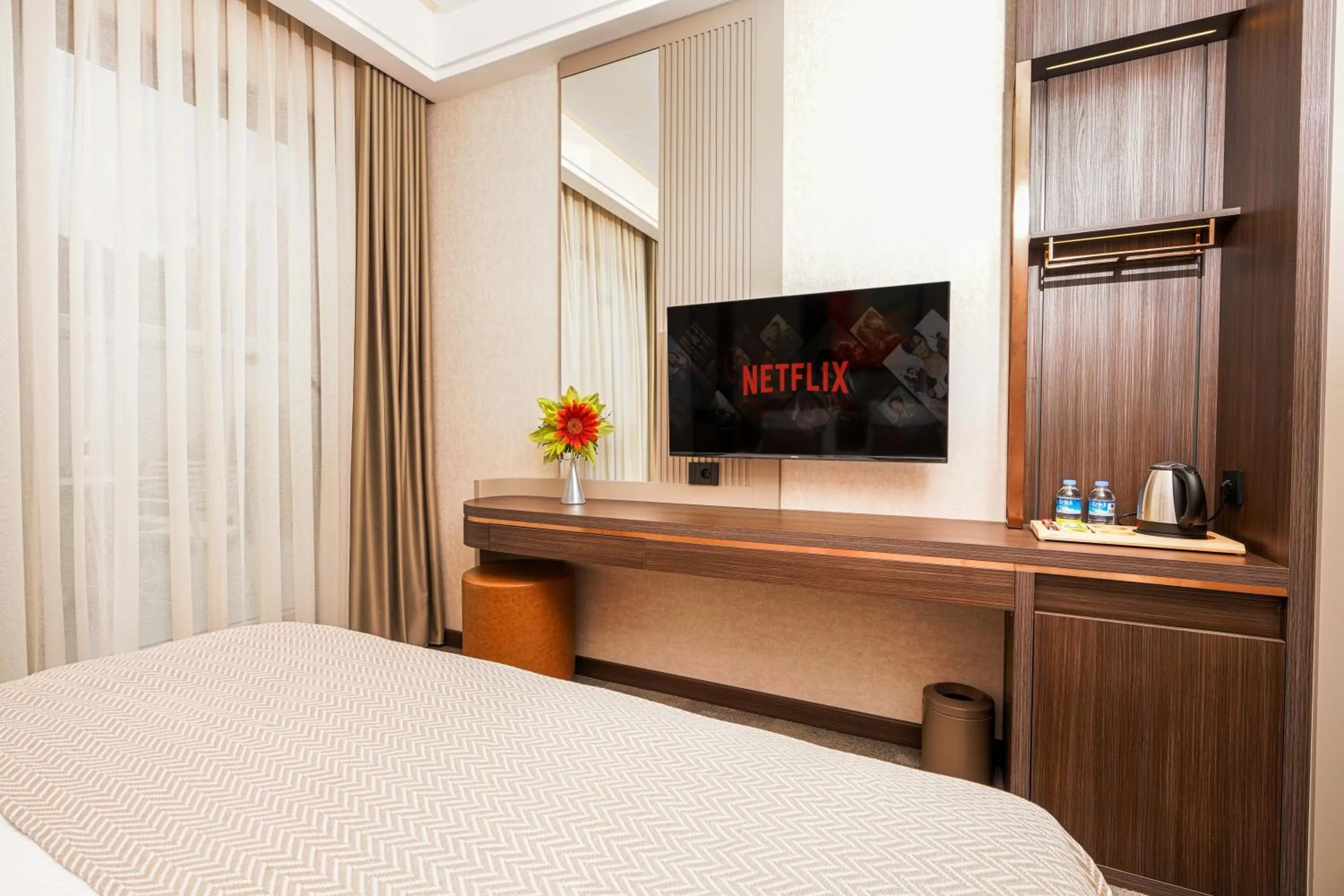 Bed in Byon Hotel Şile