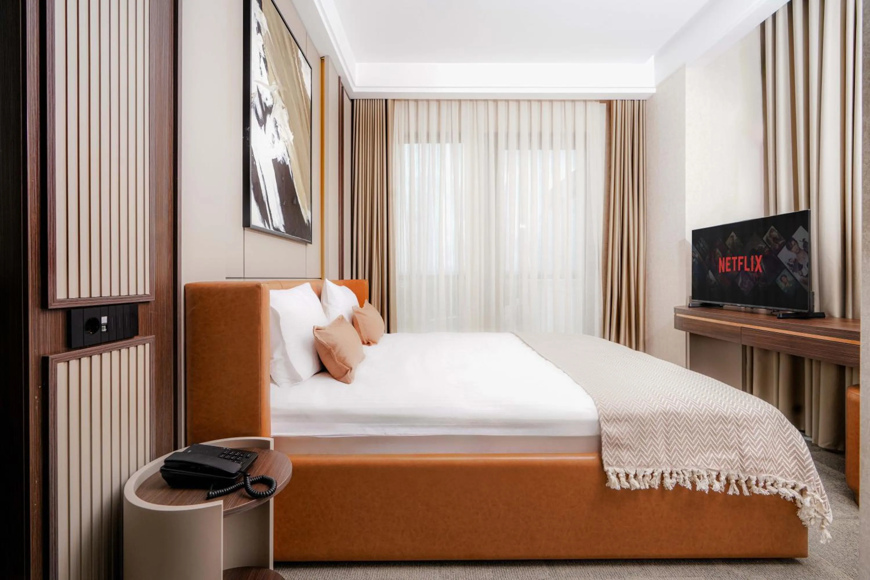 Bed in Byon Hotel Şile