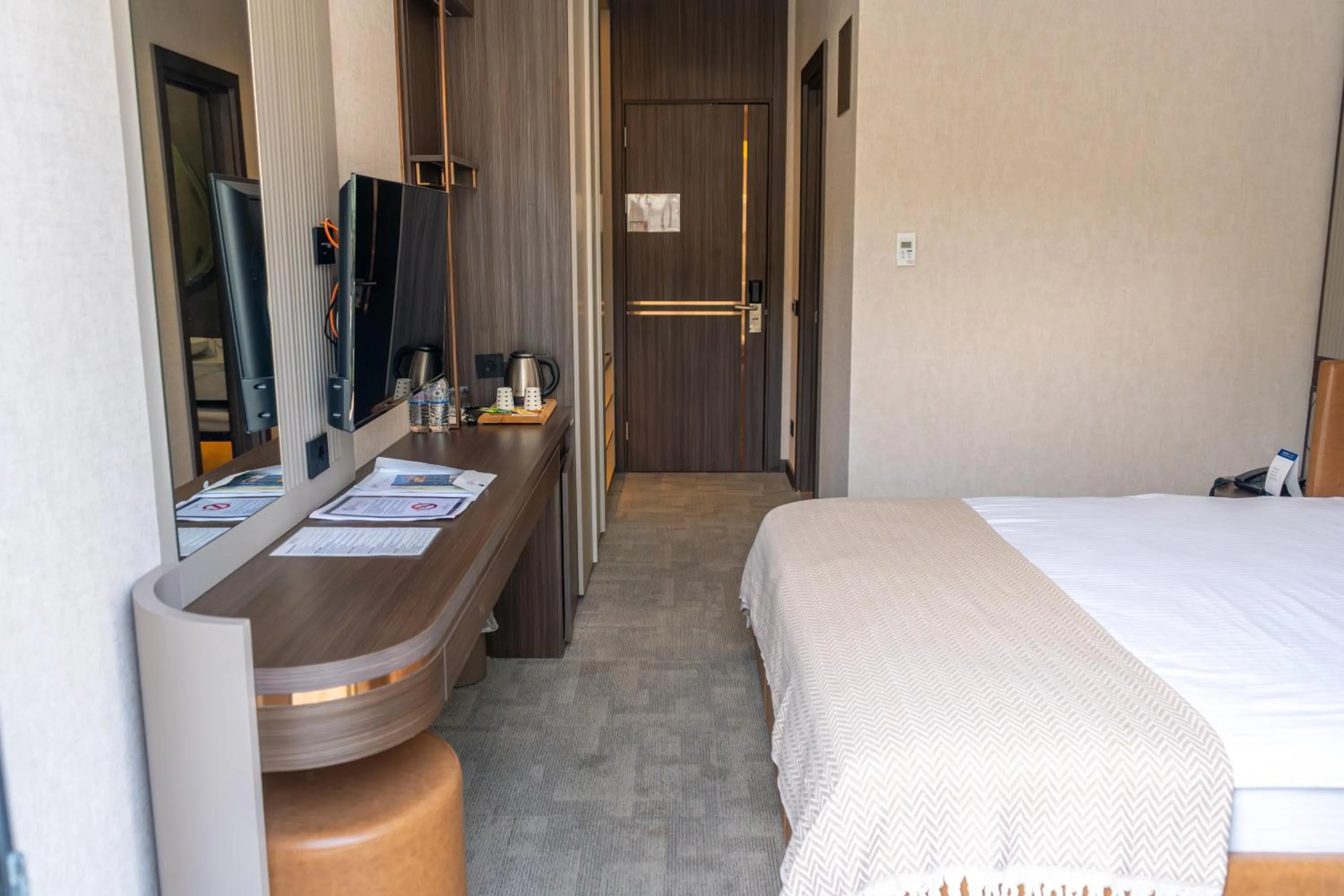 Bed in Byon Hotel Şile