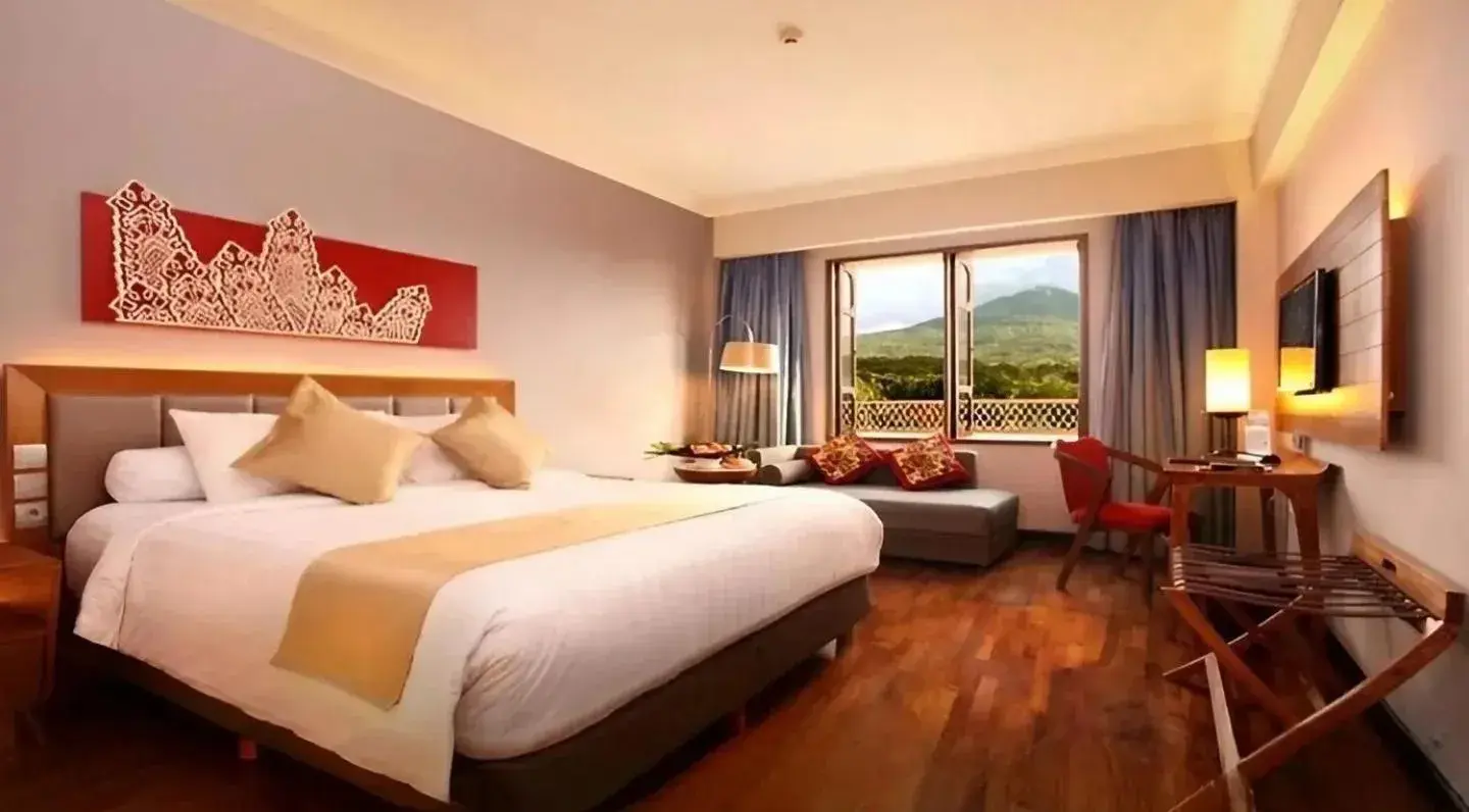 Standard Single Room with Mountain View - single occupancy in Monopoli Hotel Bukittinggi Standard Single Room with Mountain View - single occupancy in Monopoli Hotel Bukittinggi
