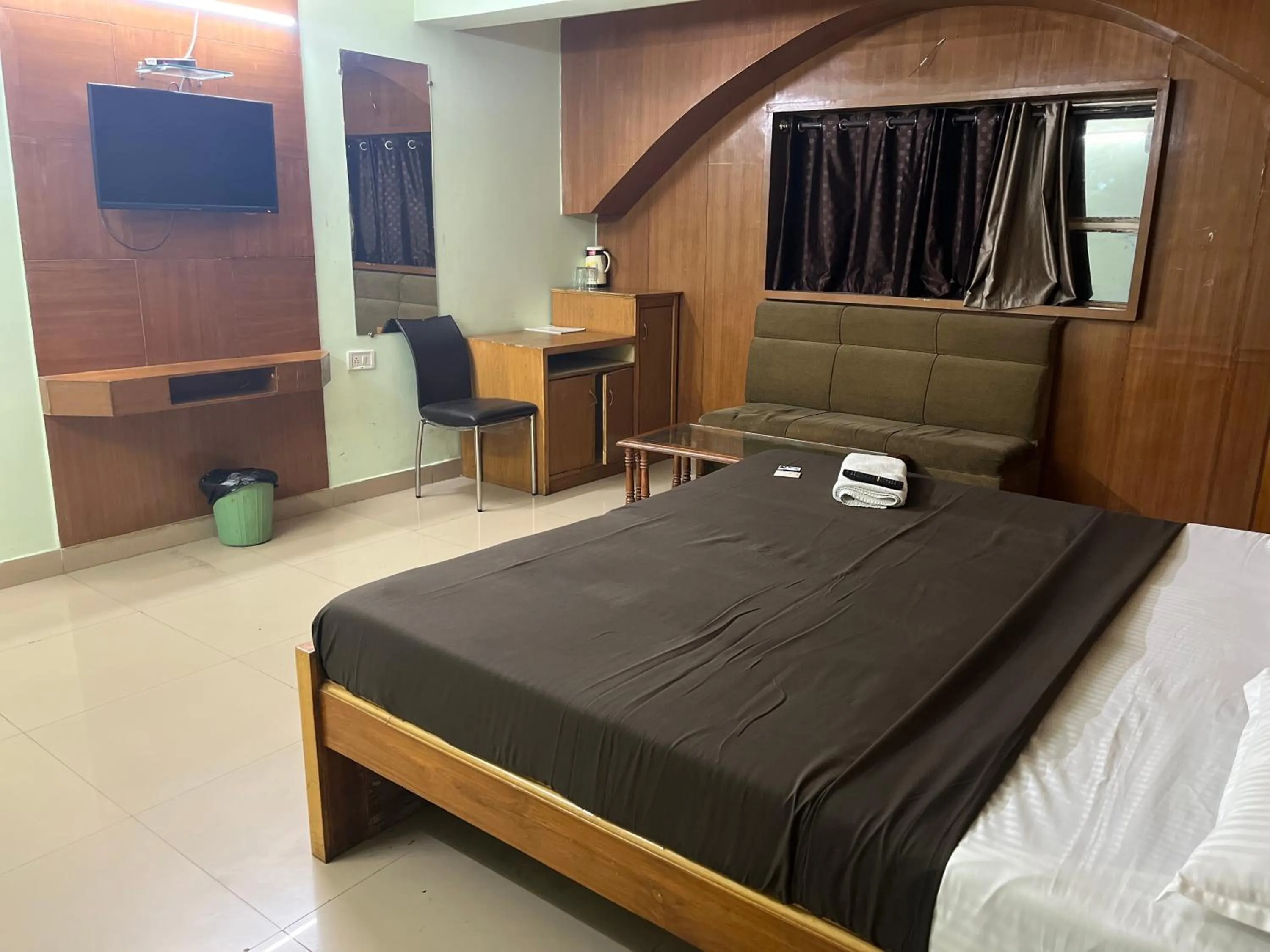 Bed in Hotel Sunbeam