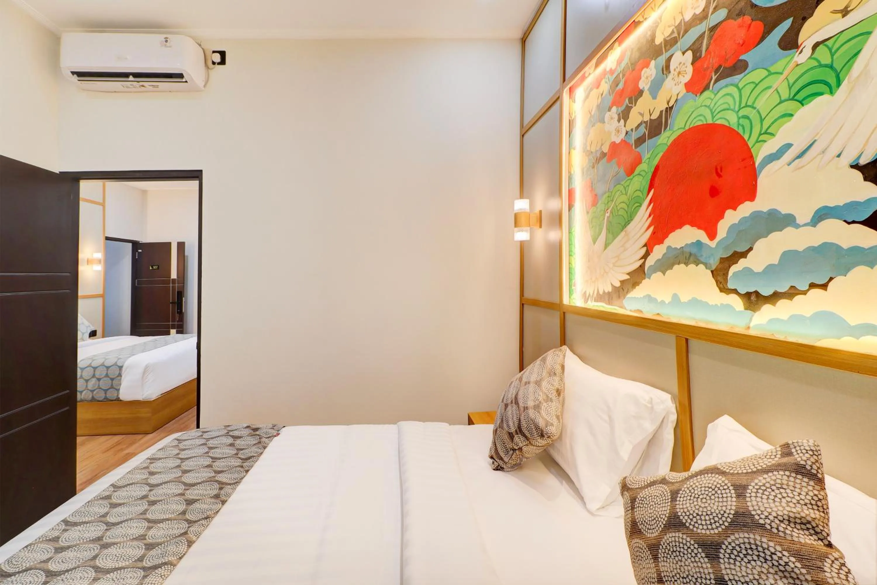 Photo of the whole room in Collection O Samurai Hotel