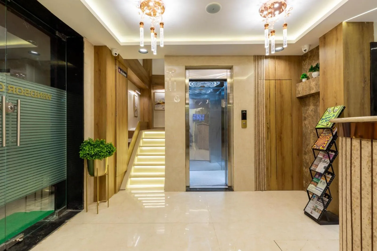 Lobby or reception in Hotel Windsor Castle