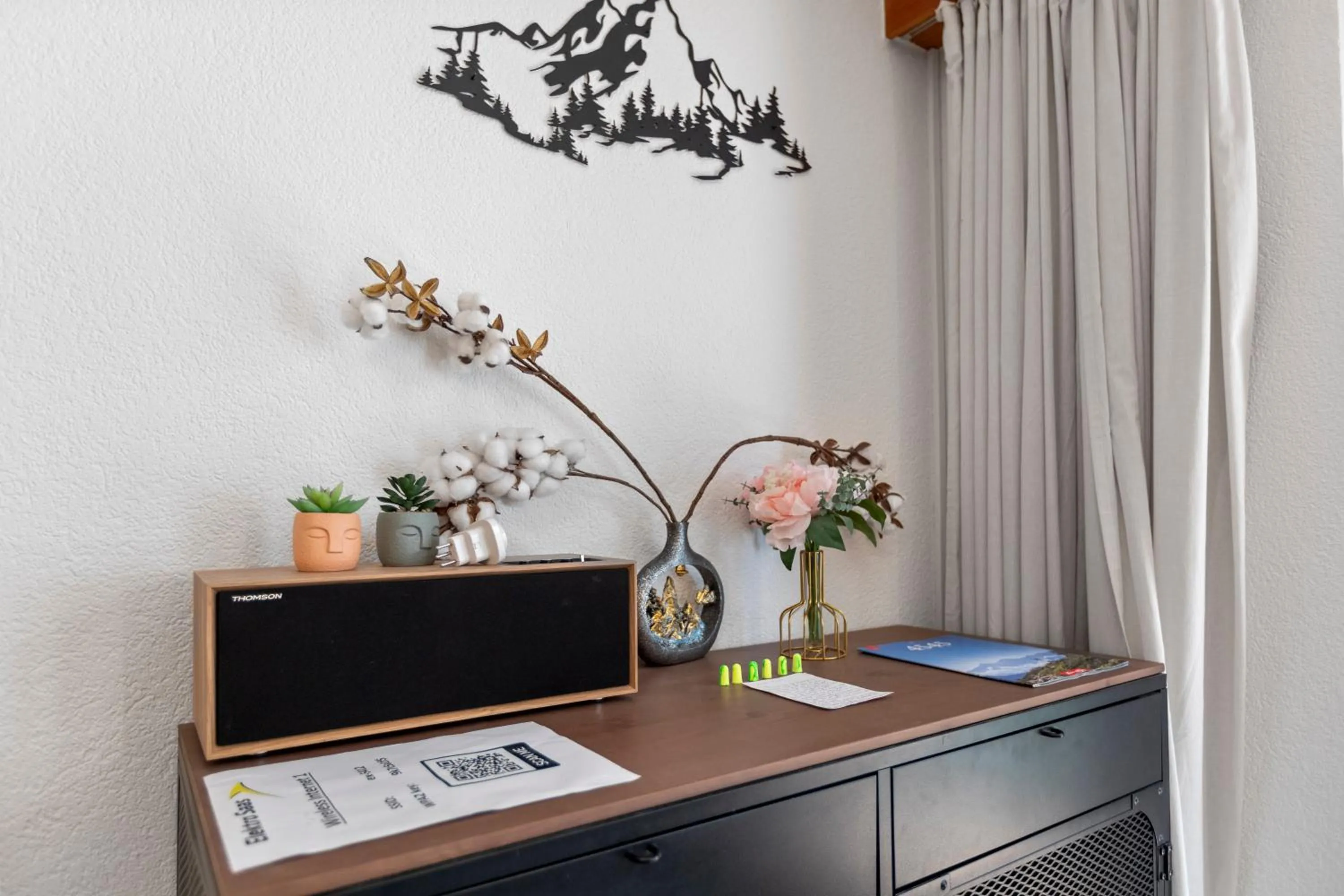 Decorative detail in Centre de Saas-Fee - 2 chambres - balcon & patio