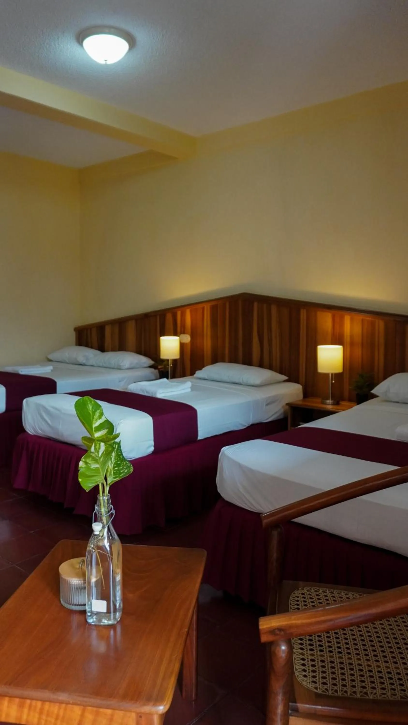 Bed in Hotel Austria