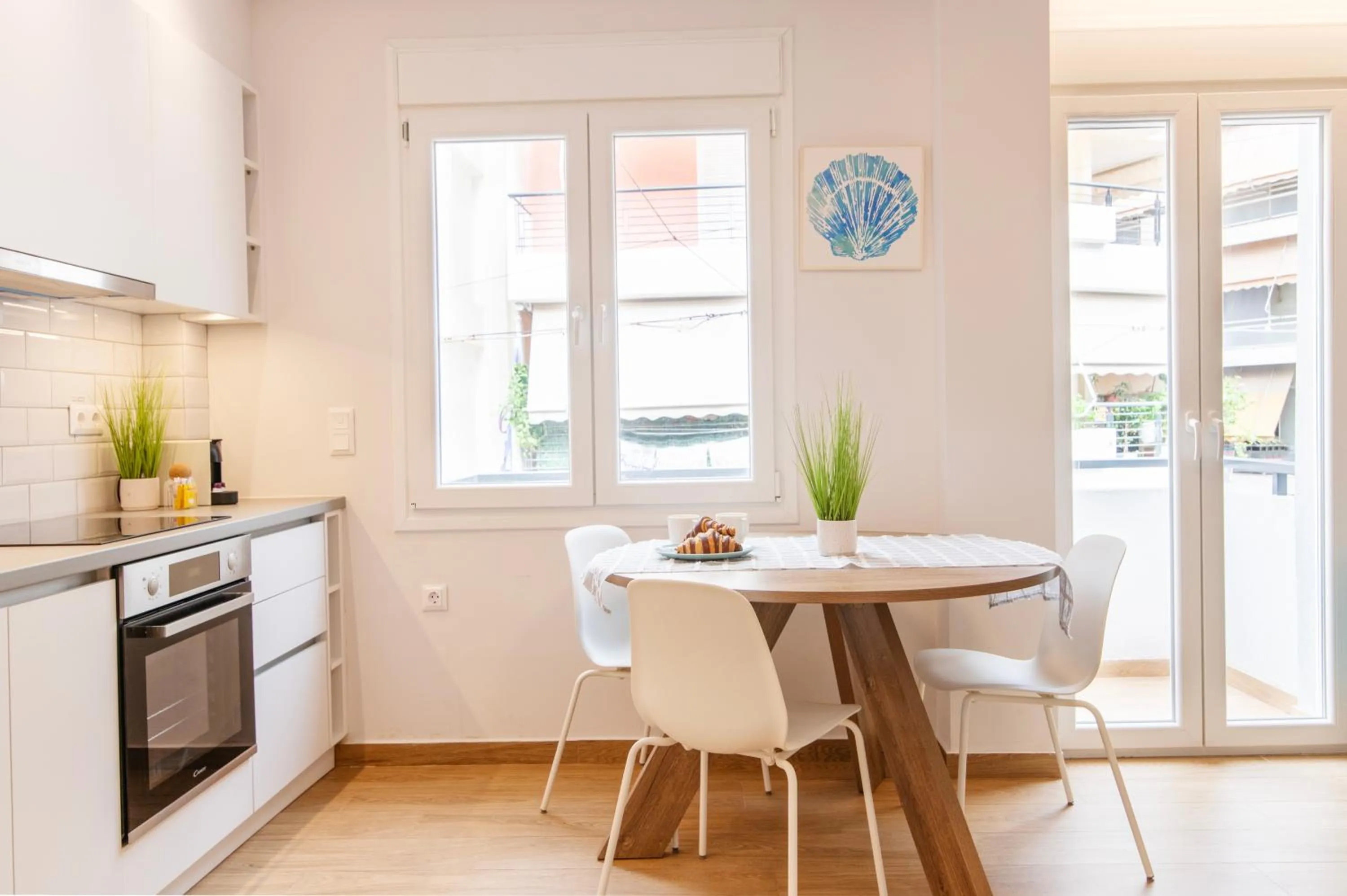 Kitchen or kitchenette in Lighthouse Kipseli