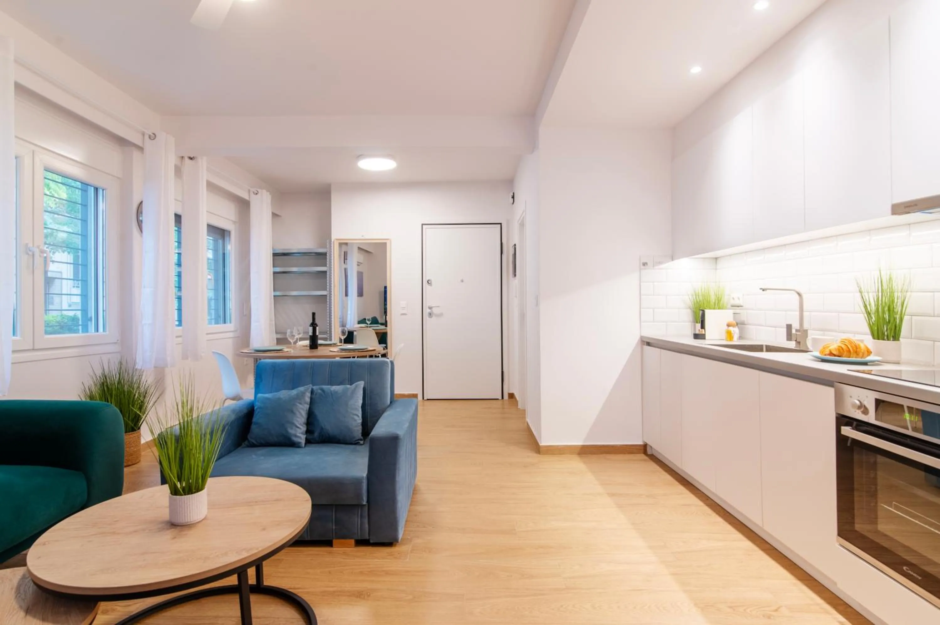 Kitchen or kitchenette in Lighthouse Kipseli