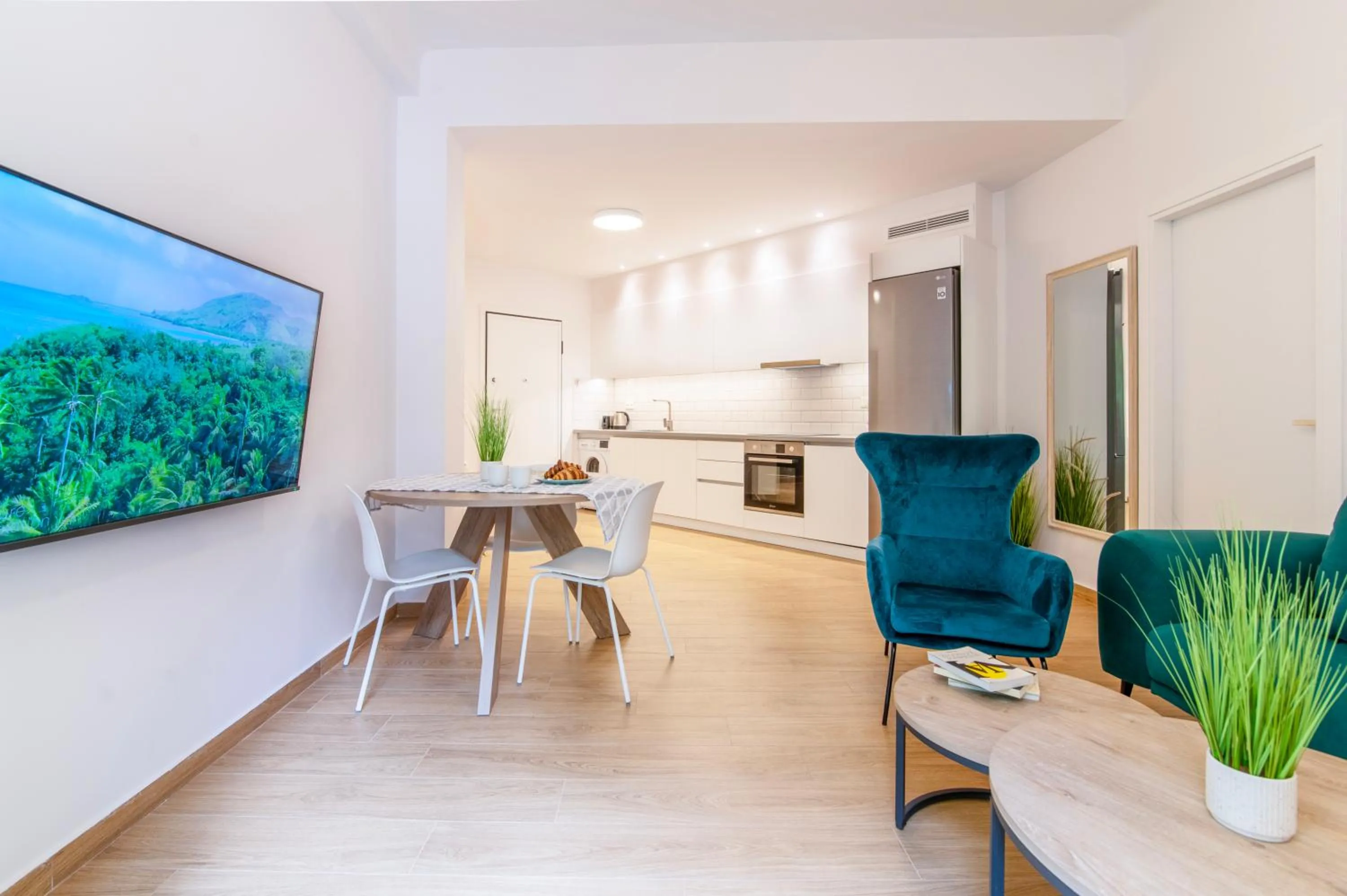 Kitchen or kitchenette in Lighthouse Kipseli