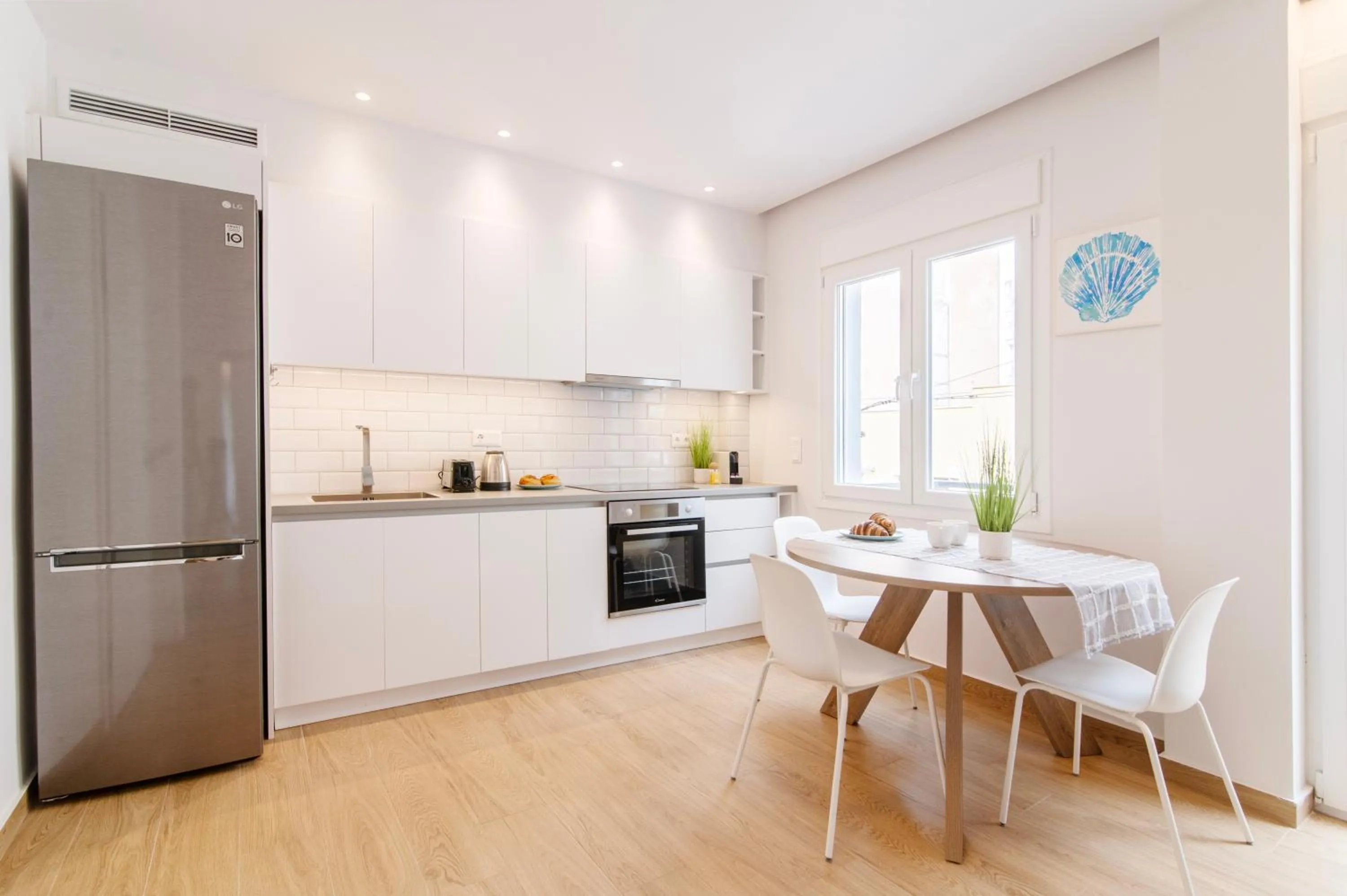 Kitchen or kitchenette in Lighthouse Kipseli