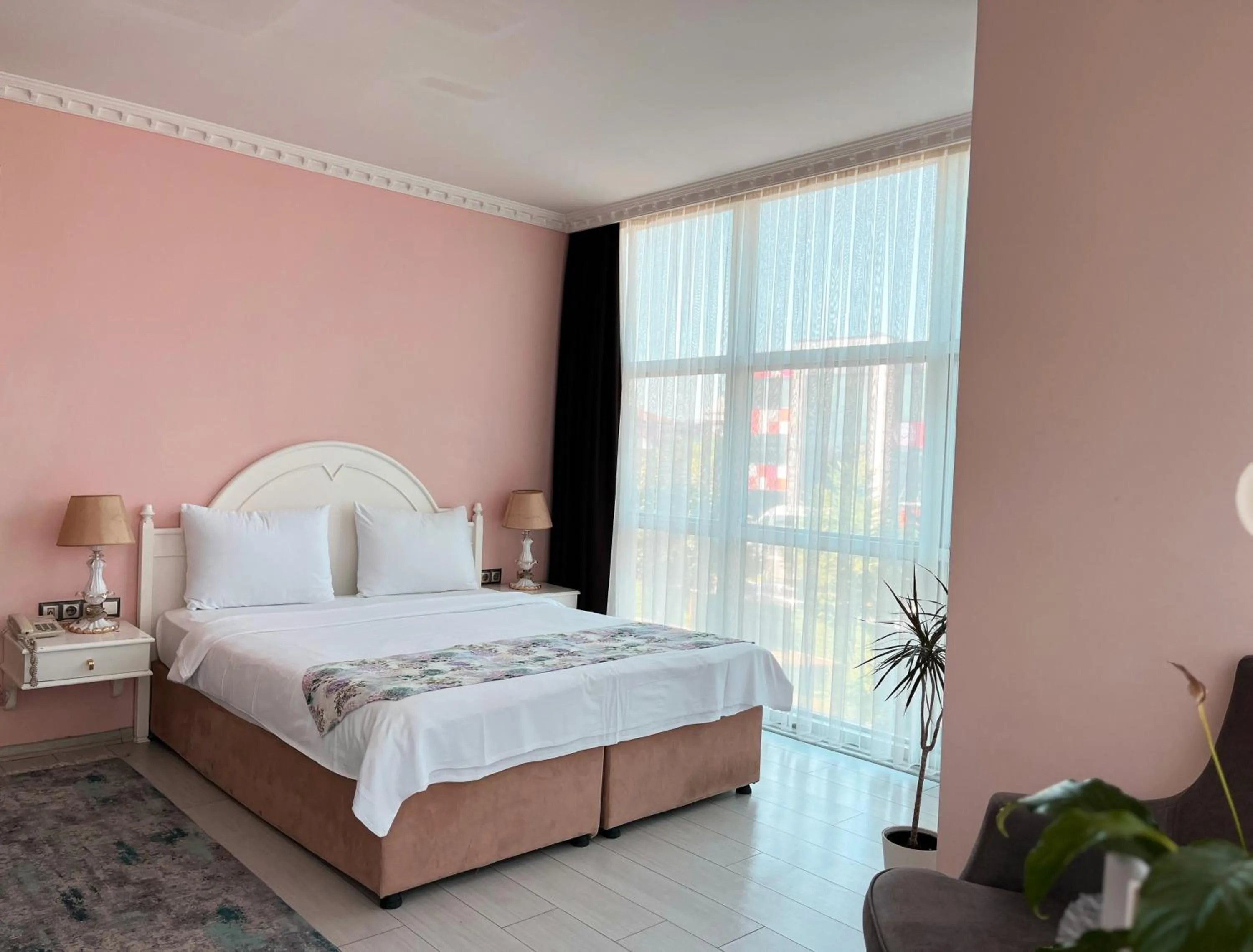 Bed in Ottoman Hotel Sakarya