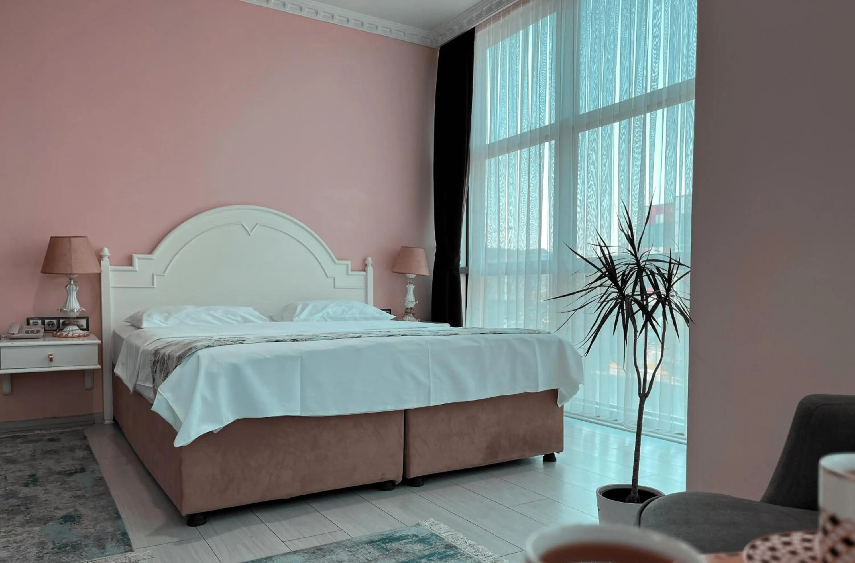 Bed in Ottoman Hotel Sakarya