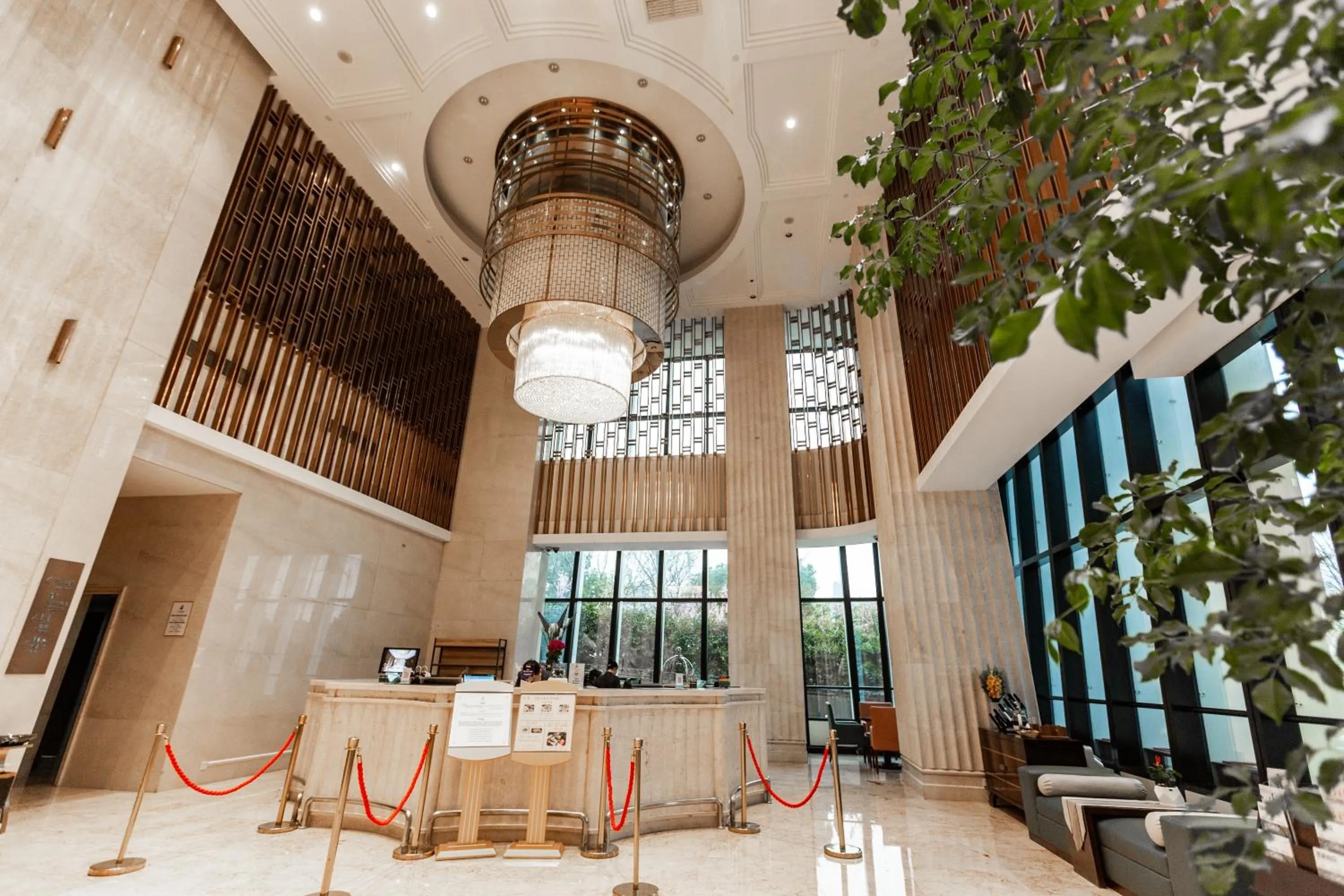 Lobby or reception in Xinhua Media Hotel