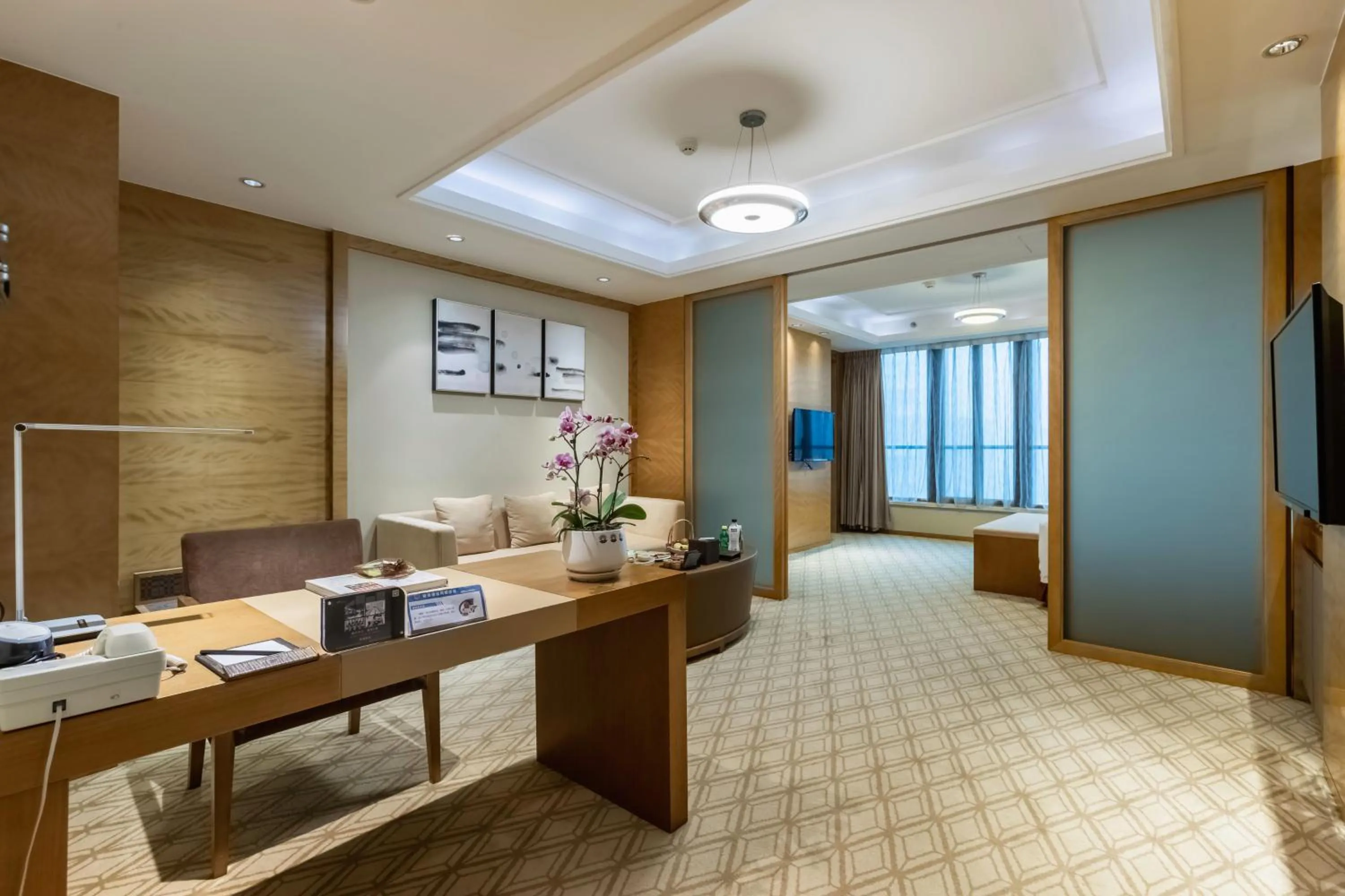 Living room in Xinhua Media Hotel