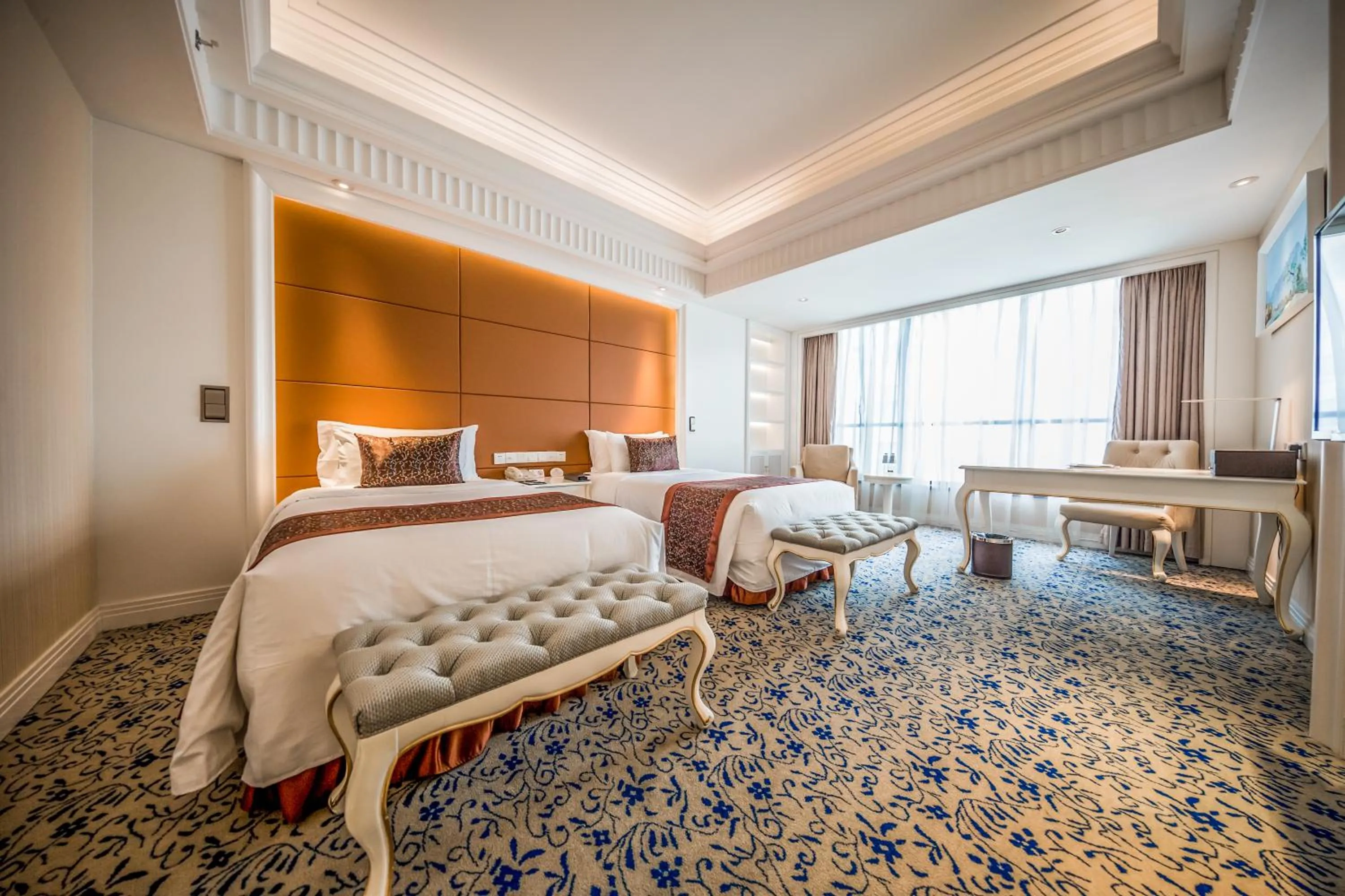 Bedroom, Bed in Xinhua Media Hotel