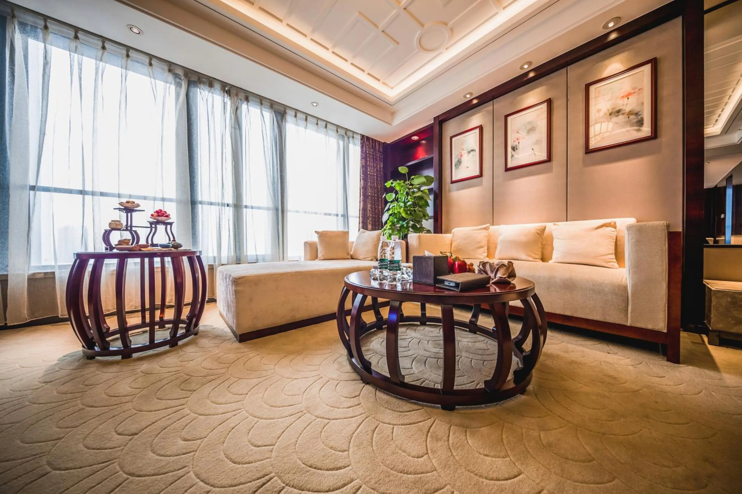 Living room in Xinhua Media Hotel