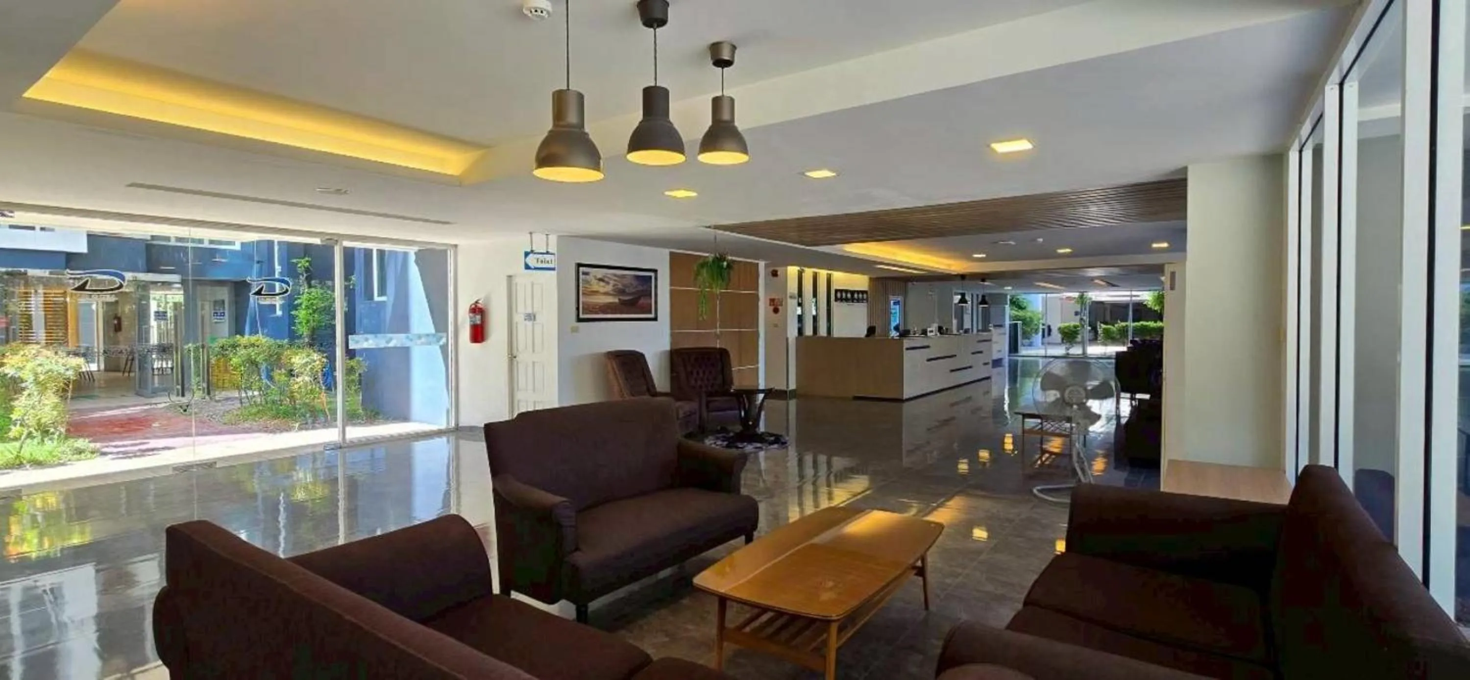 Lobby or reception in D@Sea Hotel