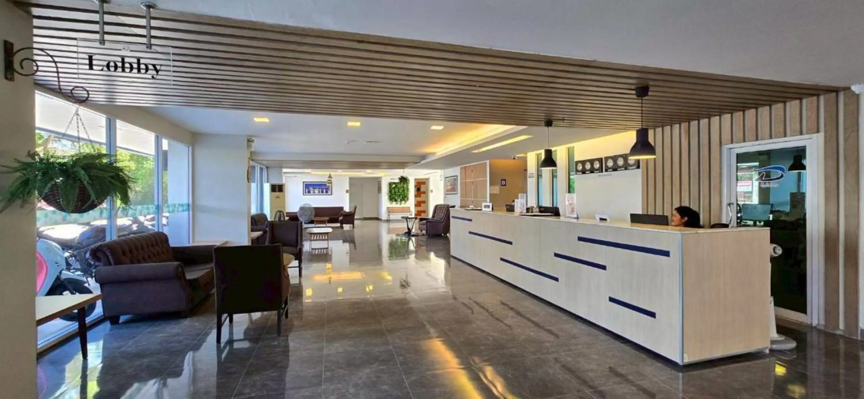 Lobby or reception in D@Sea Hotel