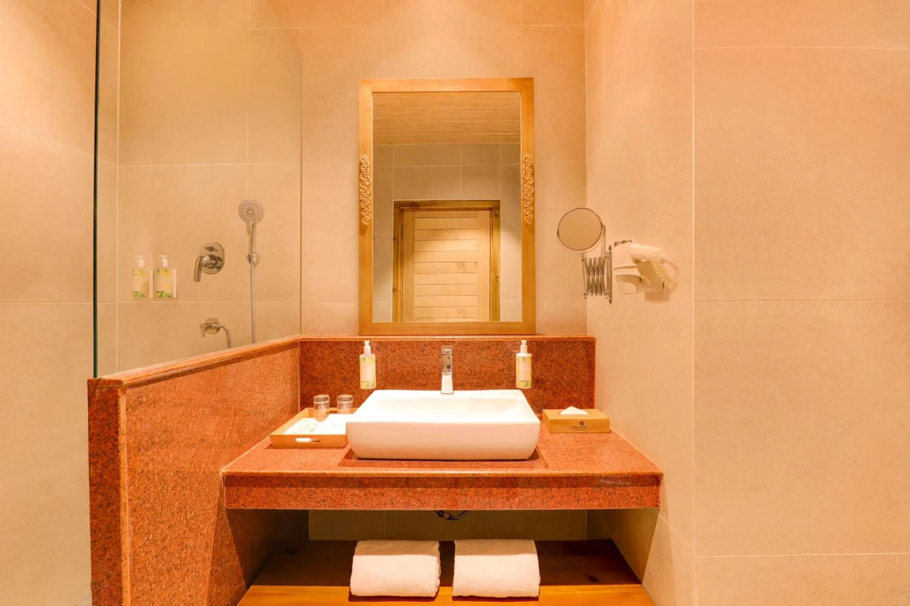 Bathroom in Lemon Tree Resort, Thimphu, Bhutan