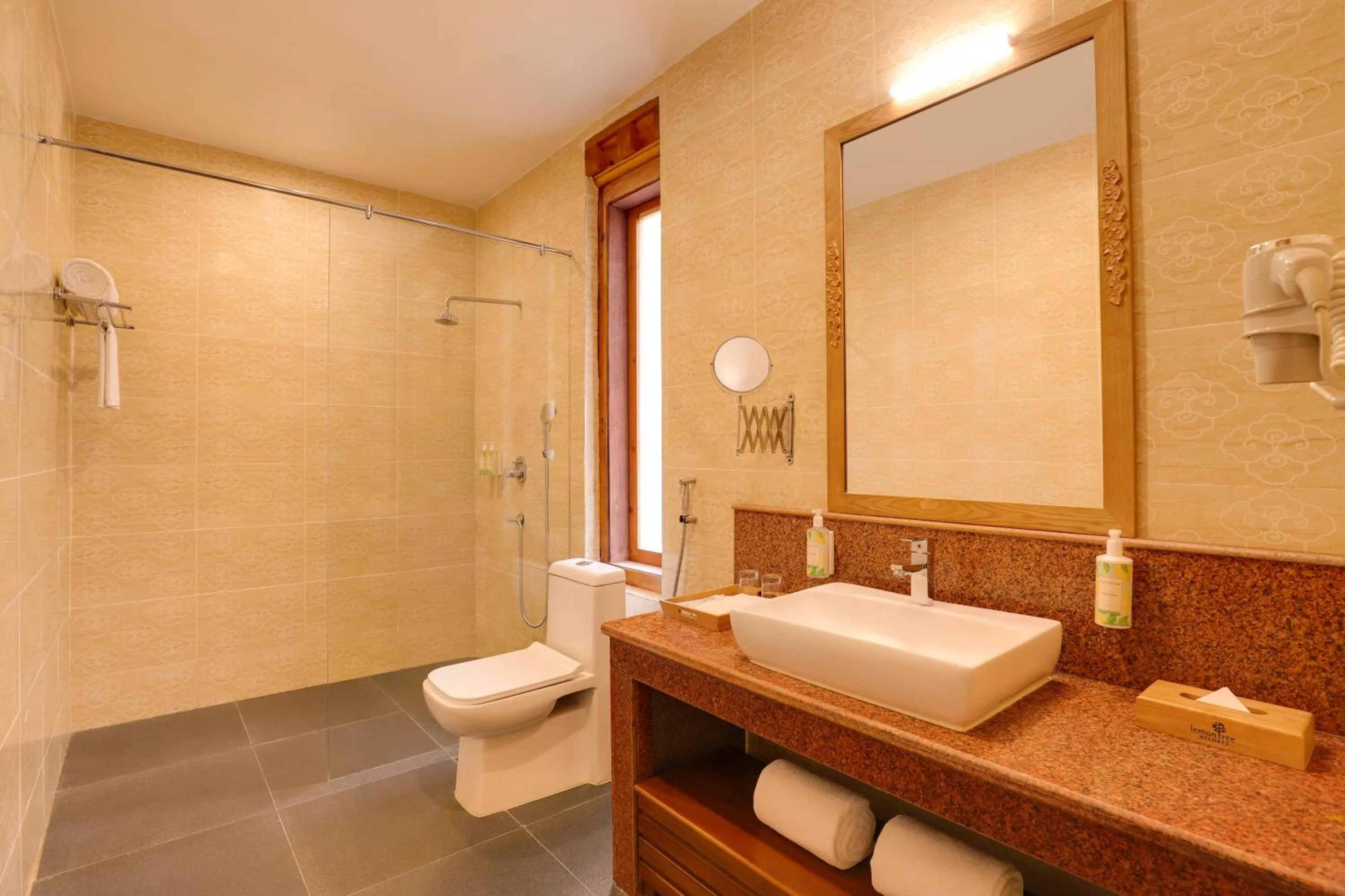 Bathroom in Lemon Tree Resort, Thimphu, Bhutan