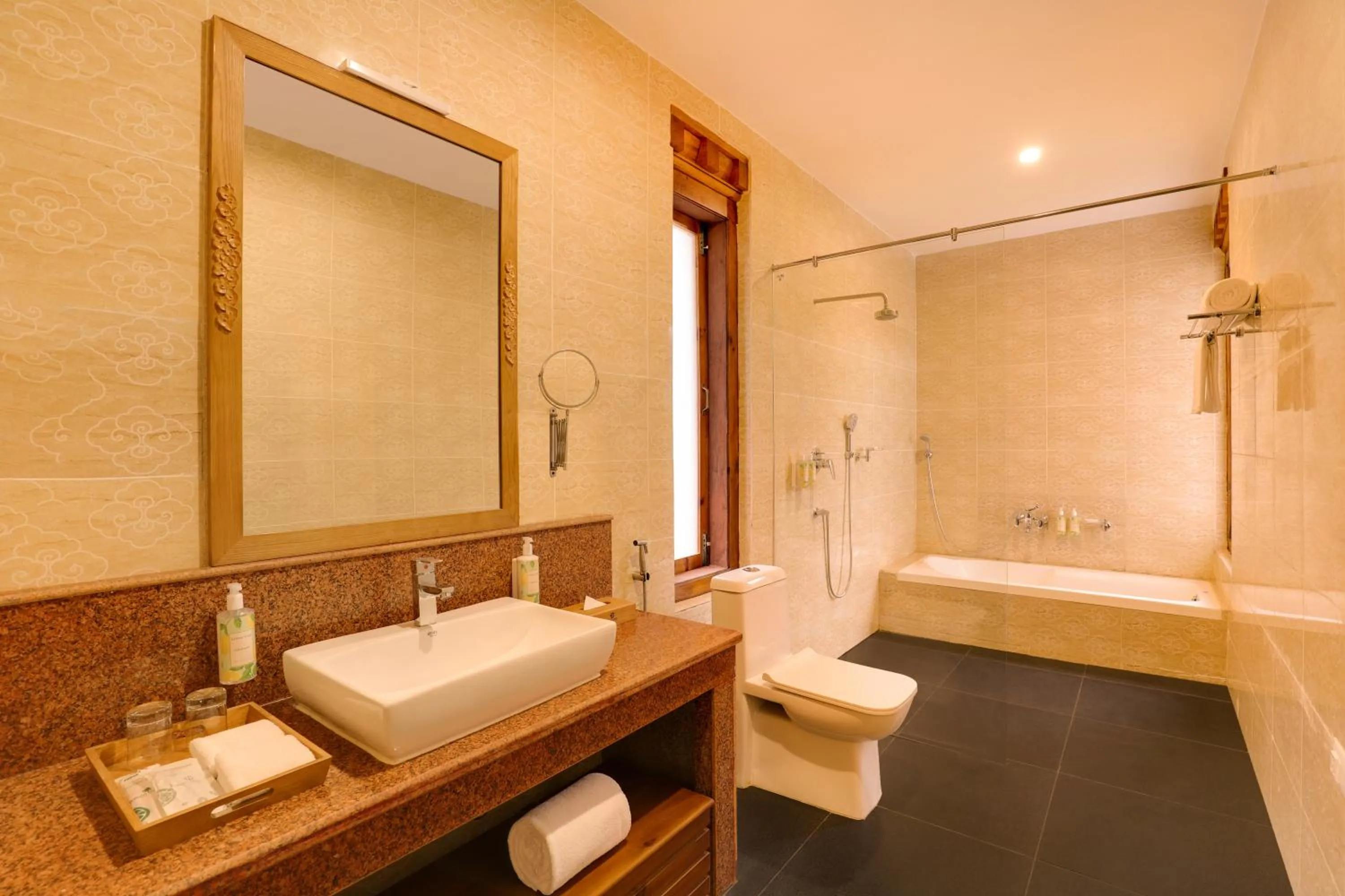 Bathroom in Lemon Tree Resort, Thimphu, Bhutan