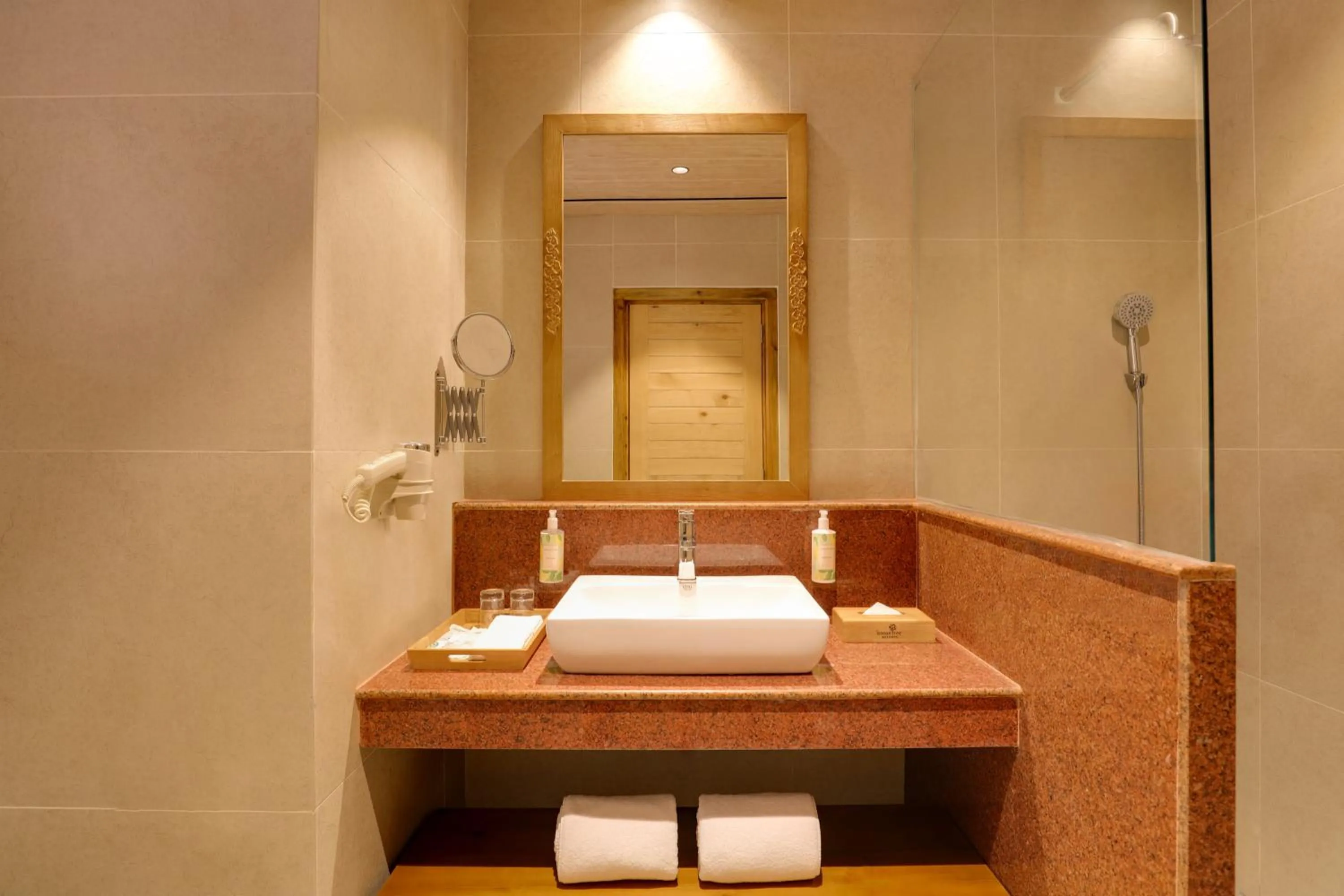 Bathroom in Lemon Tree Resort, Thimphu, Bhutan