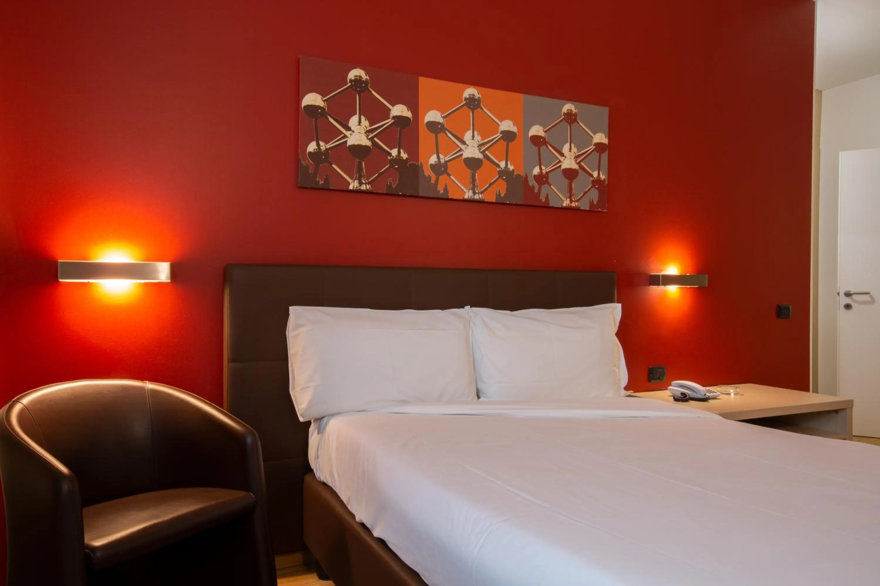 Bed in Euro Hotel Residence