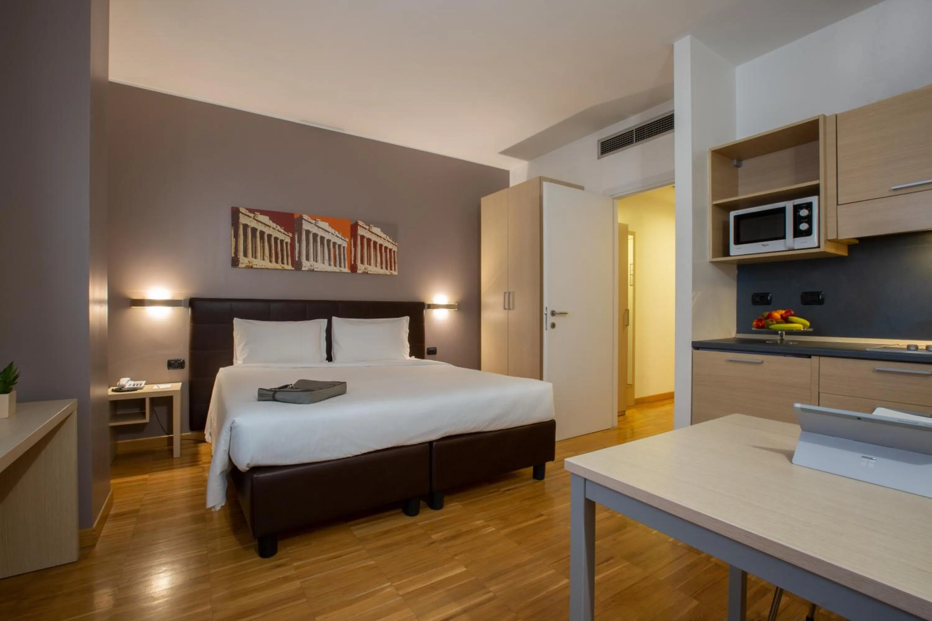 Bed in Euro Hotel Residence