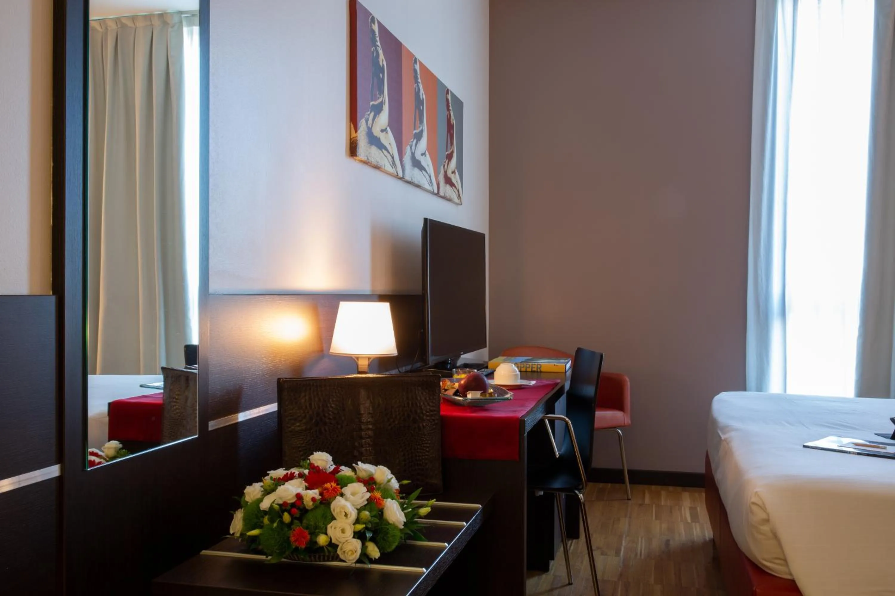 Bed in Euro Hotel Residence