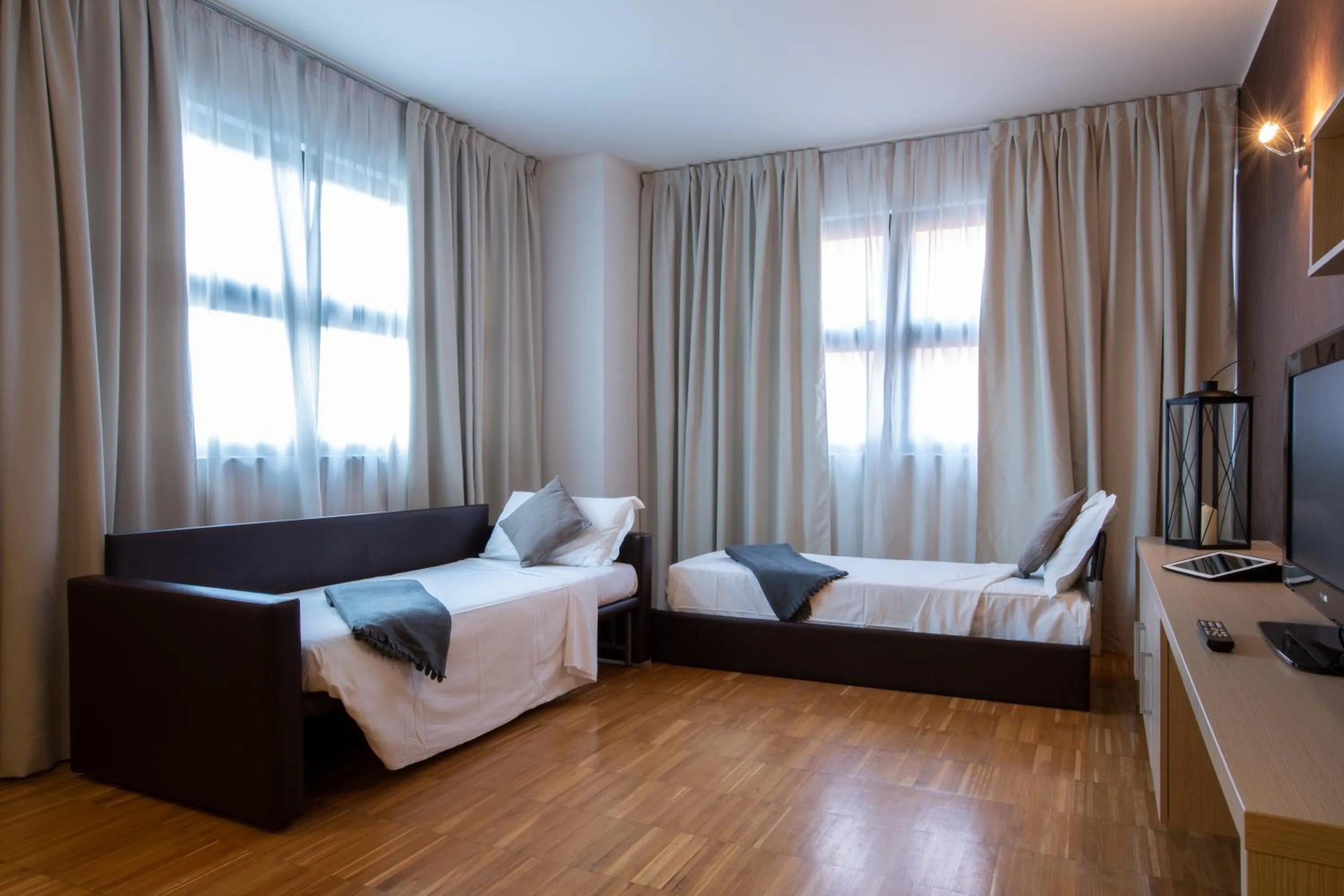 Bed in Euro Hotel Residence