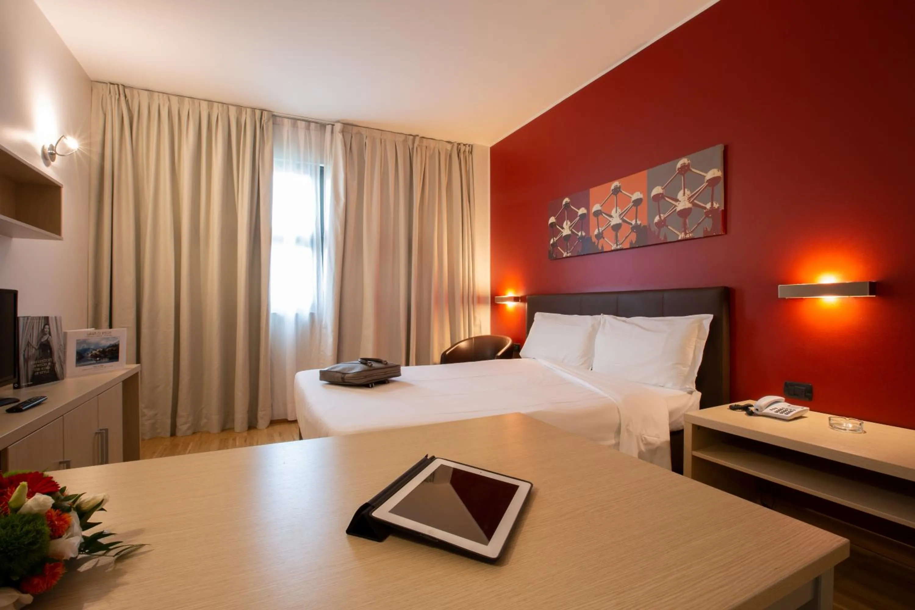 Bed in Euro Hotel Residence