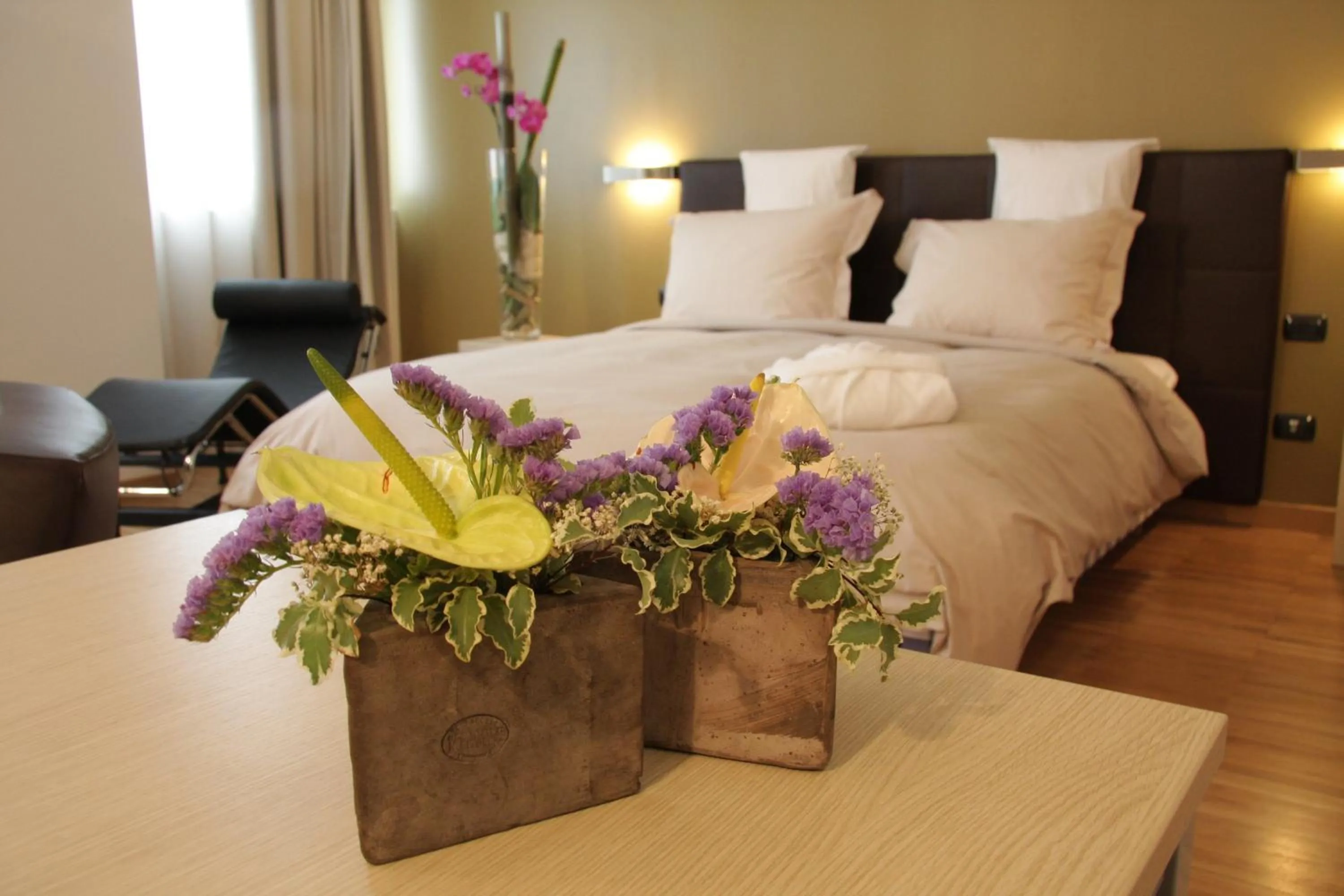 Bed in Euro Hotel Residence