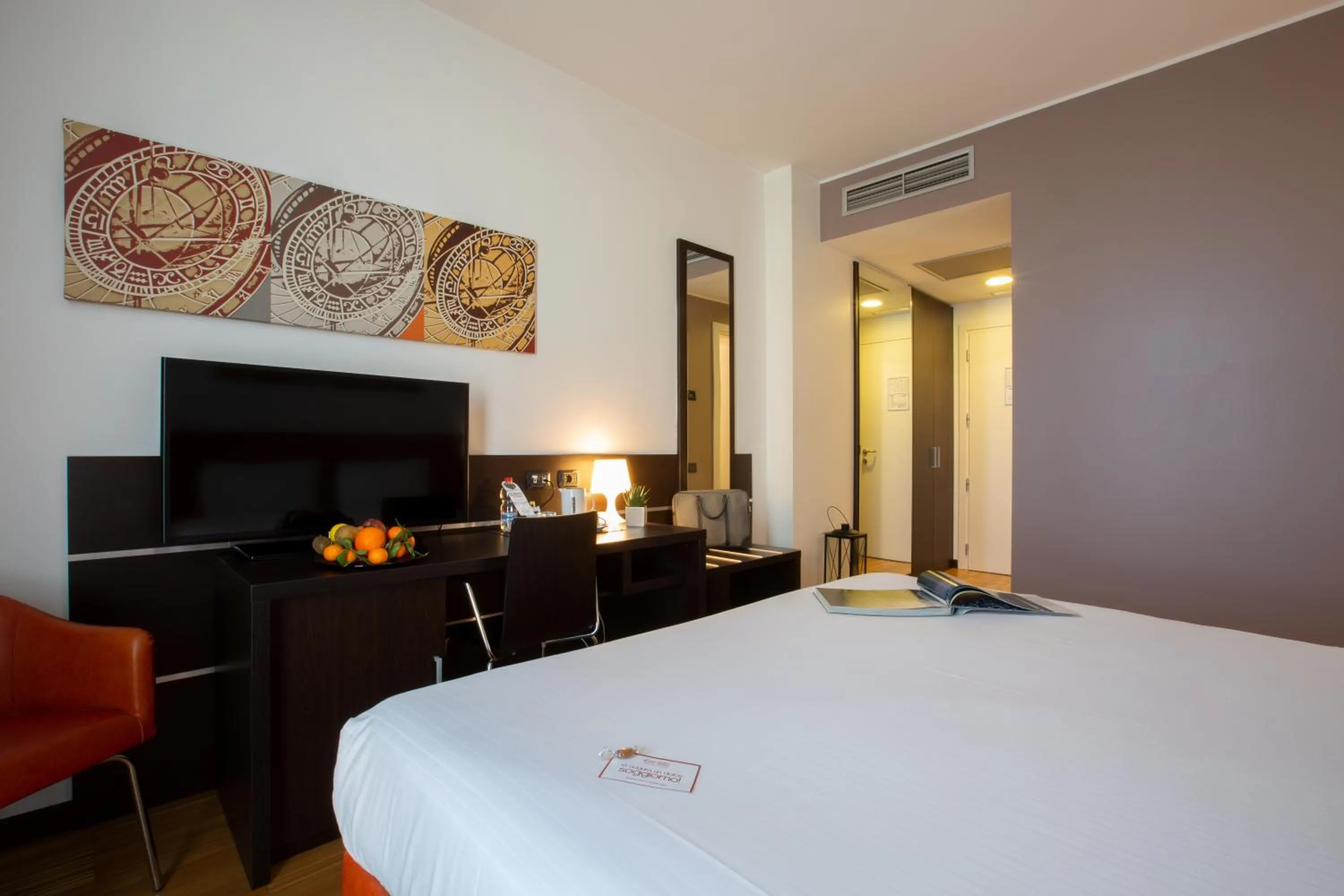 Bed in Euro Hotel Residence