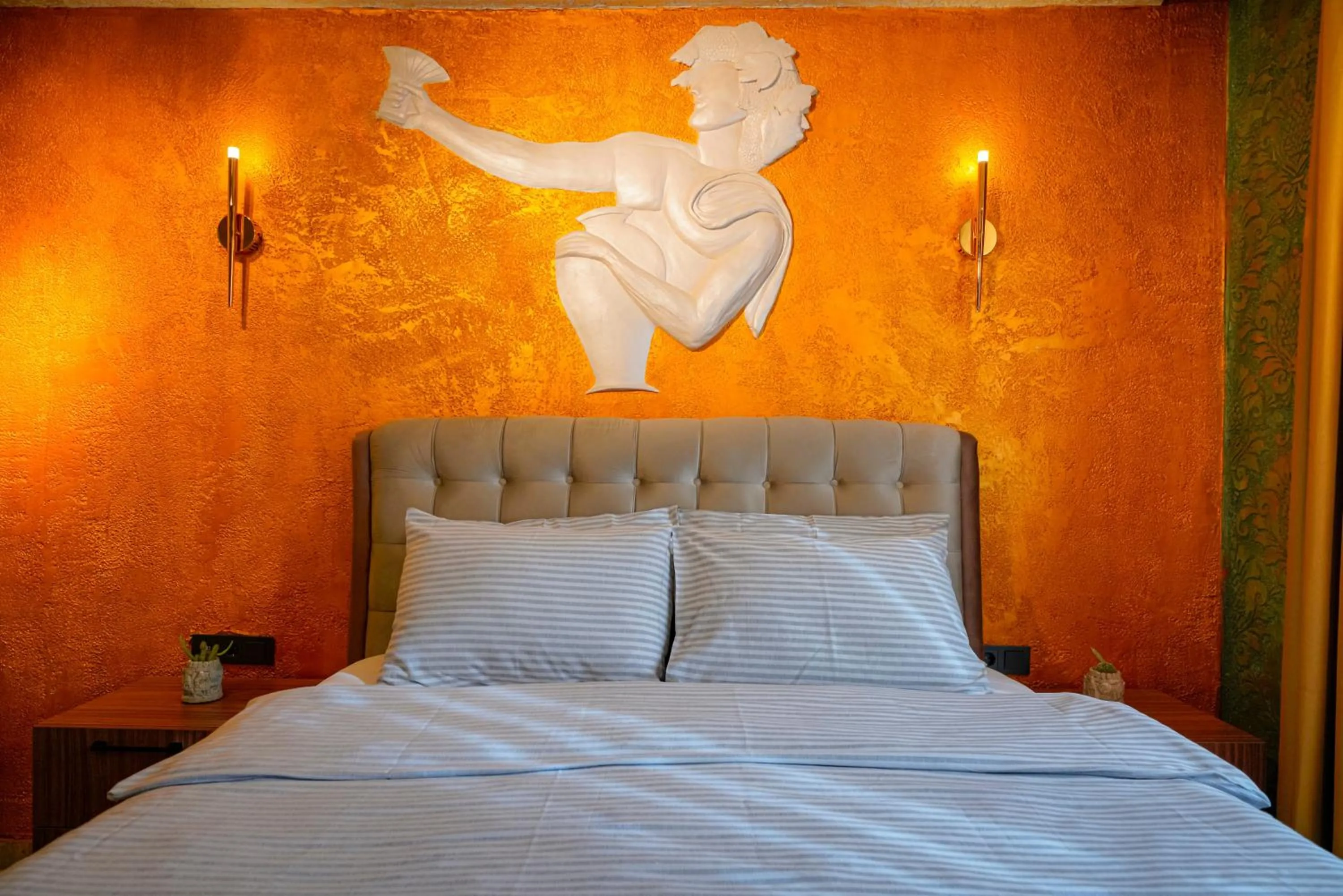 Bed in Cappadocia Divin House