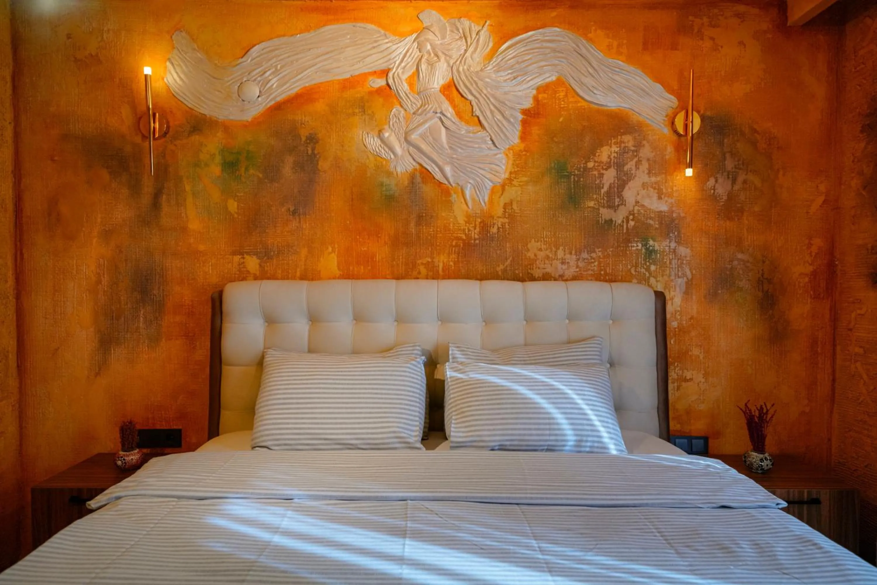 Bed in Cappadocia Divin House