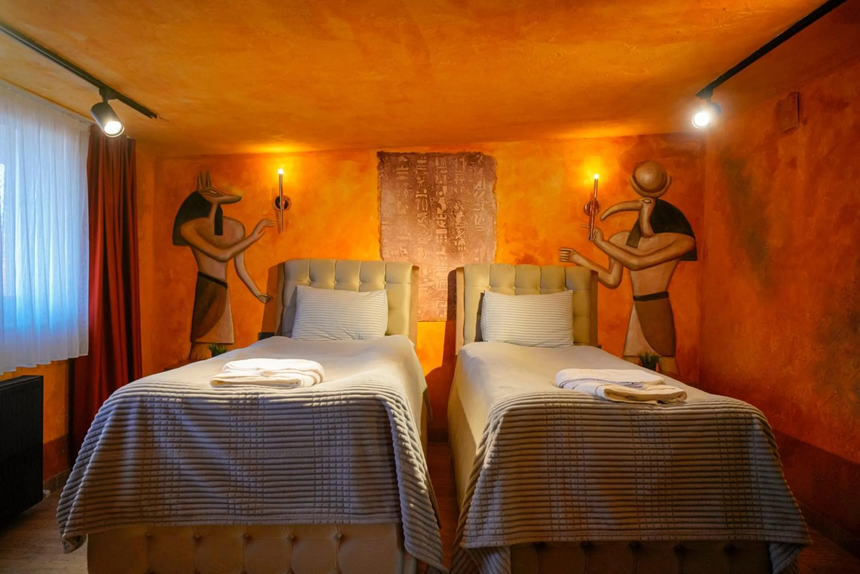 Decorative detail, Bed in Cappadocia Divin House