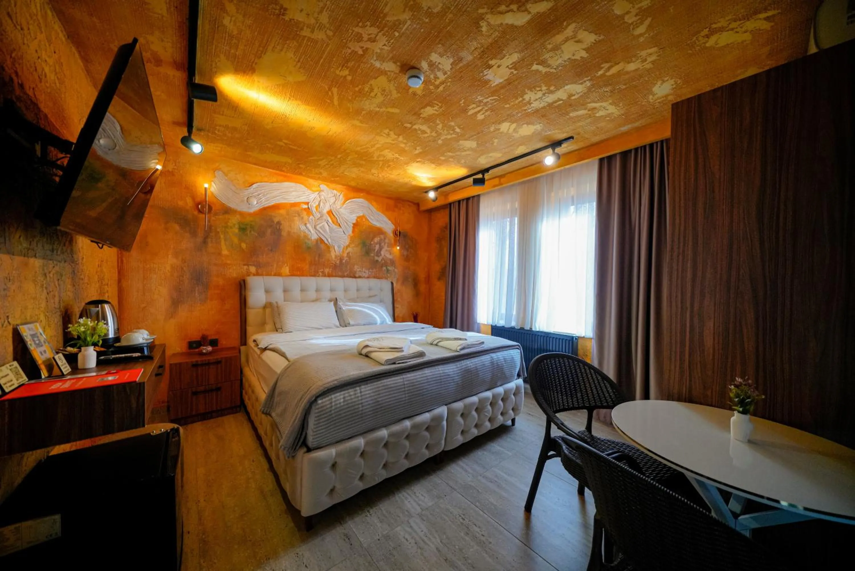 Bed in Cappadocia Divin House