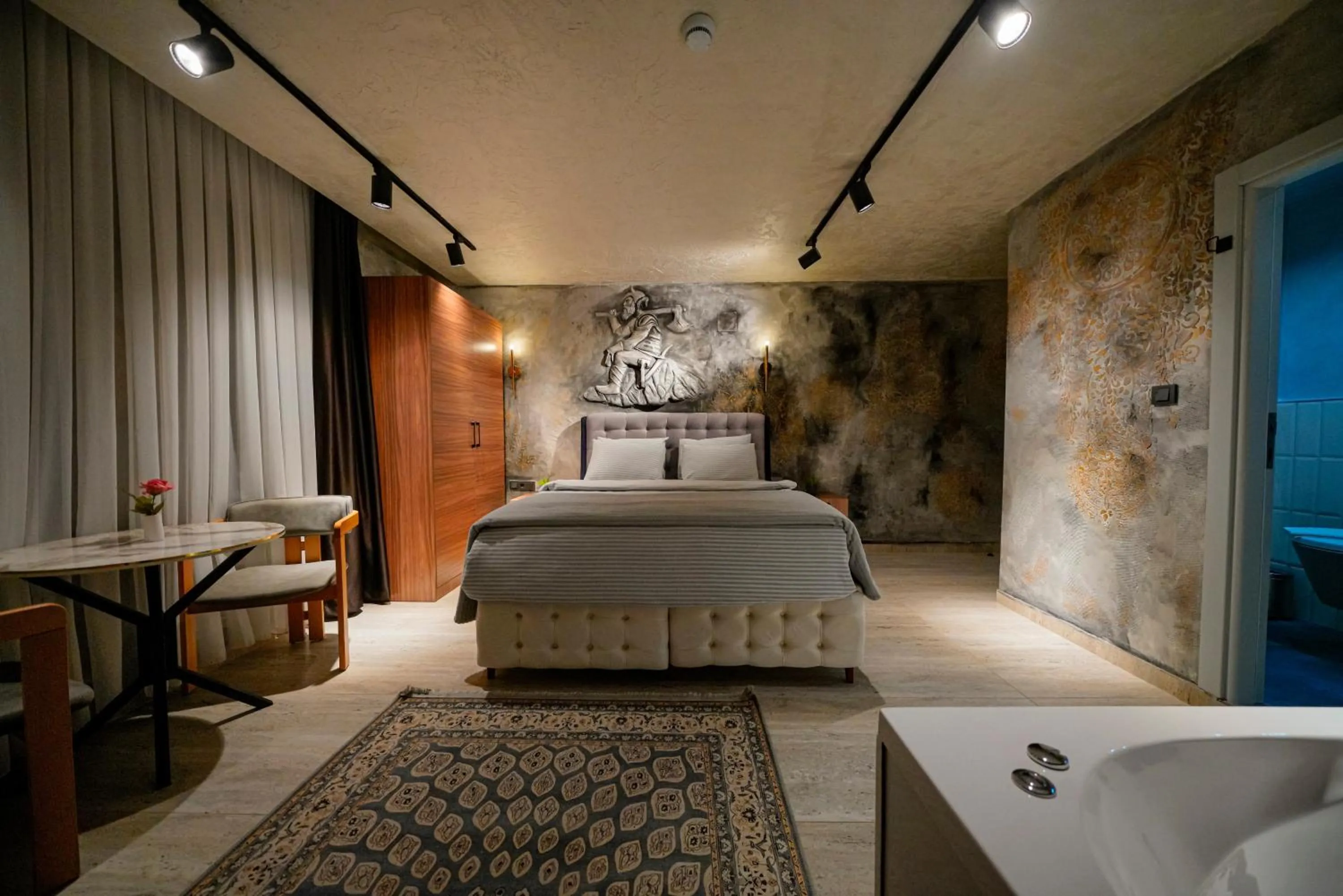 Bed in Cappadocia Divin House